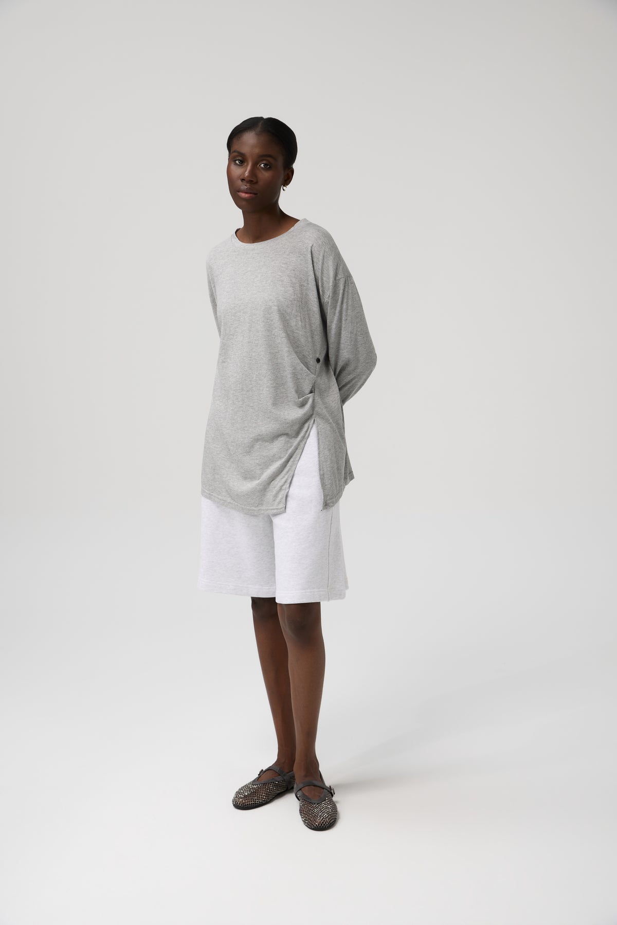 BLUZKA SIDE DRAPE