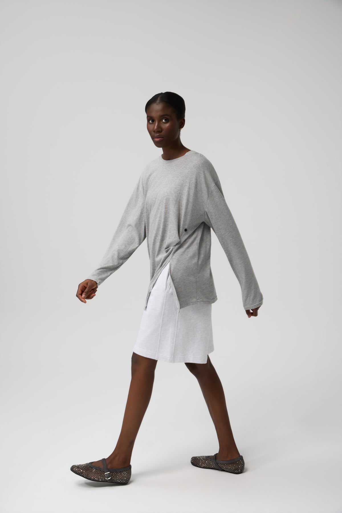 BLUZKA SIDE DRAPE