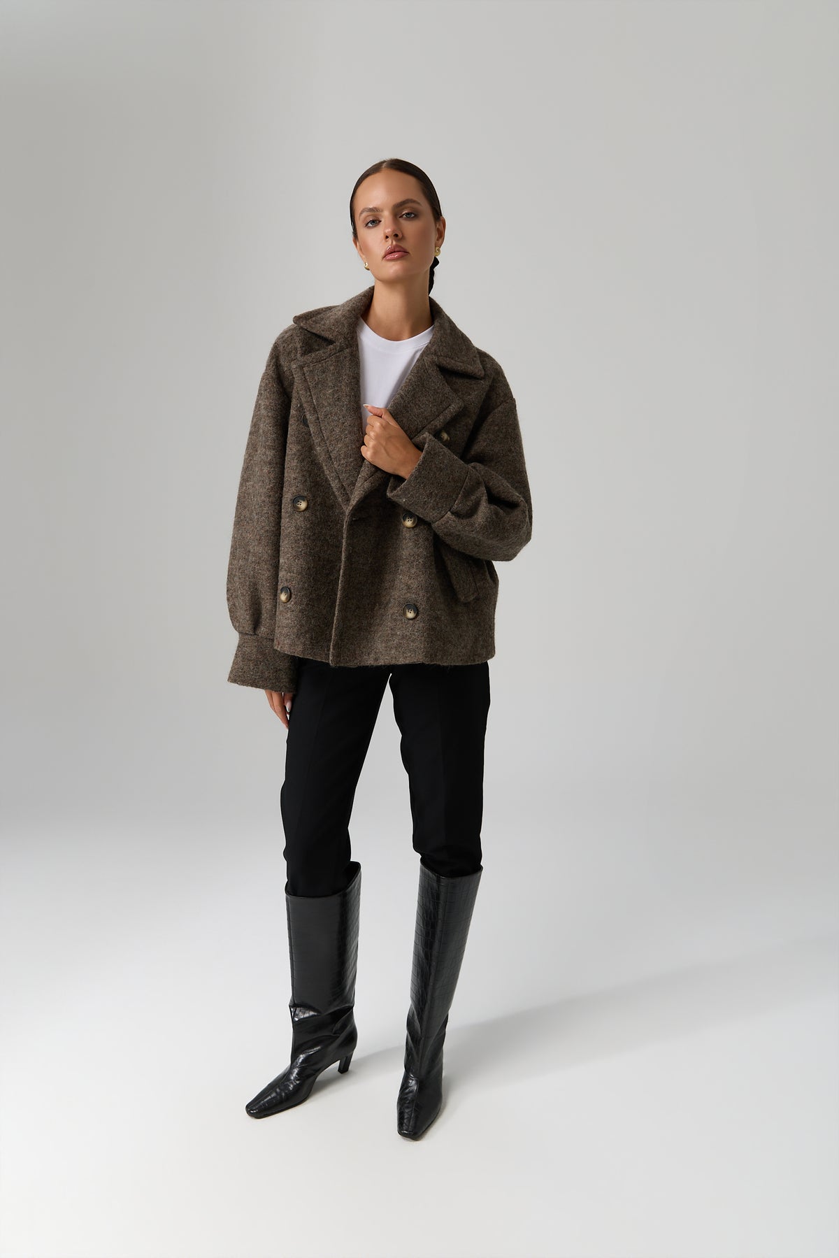 KURTKA TOSCANA WOOLBLEND