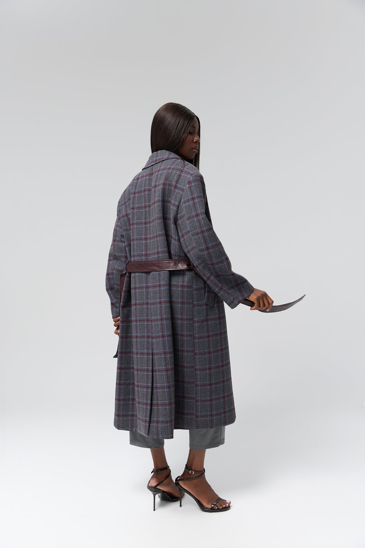 PŁASZCZ ASCOT BORDEAUX