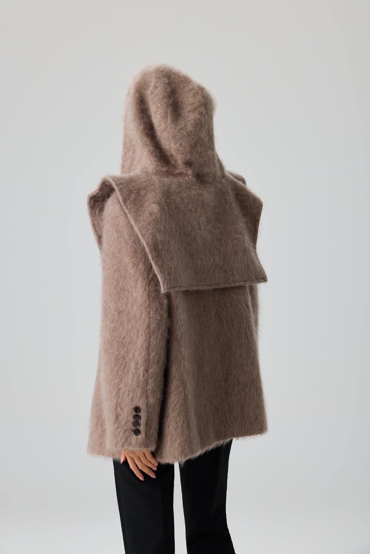 PŁASZCZ WOOL SCARF LUXE