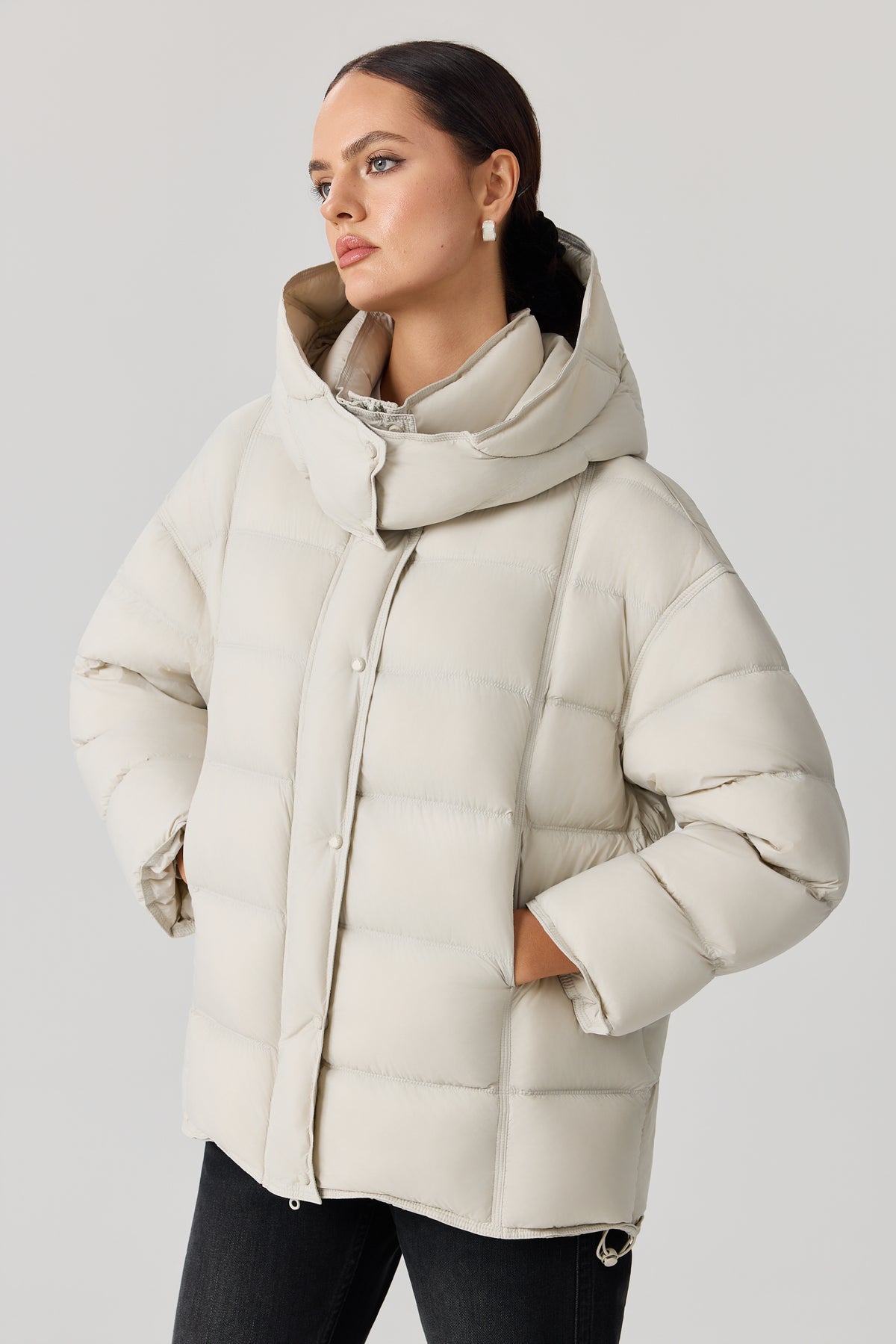 KURTKA DOWN QUILTED