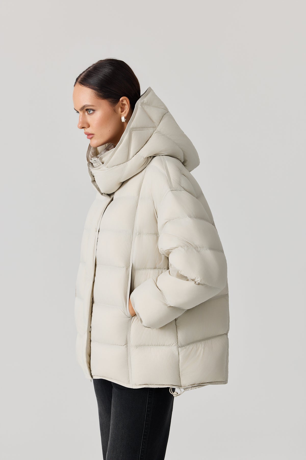 KURTKA DOWN QUILTED