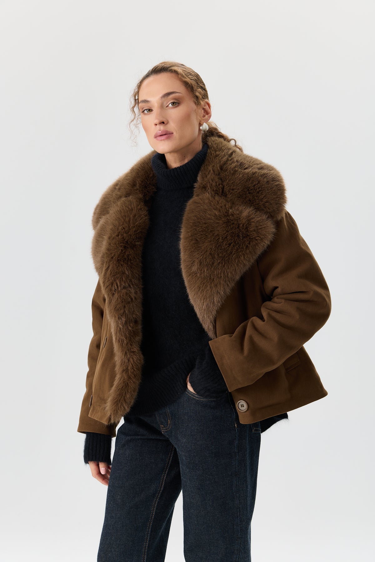 KURTKA DOUBLE FUR SIENA