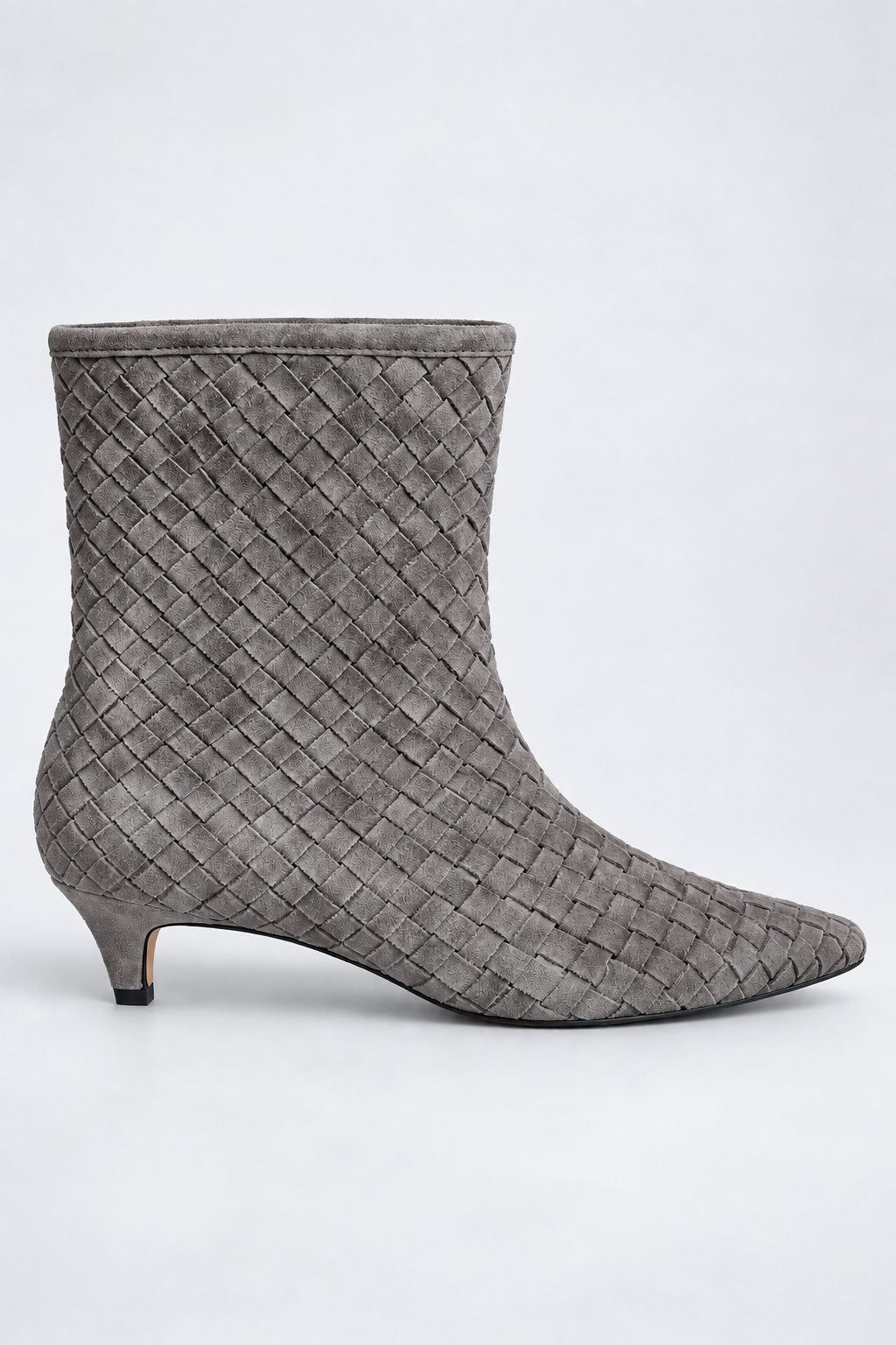 BOTKI SUEDE INTRECCIO