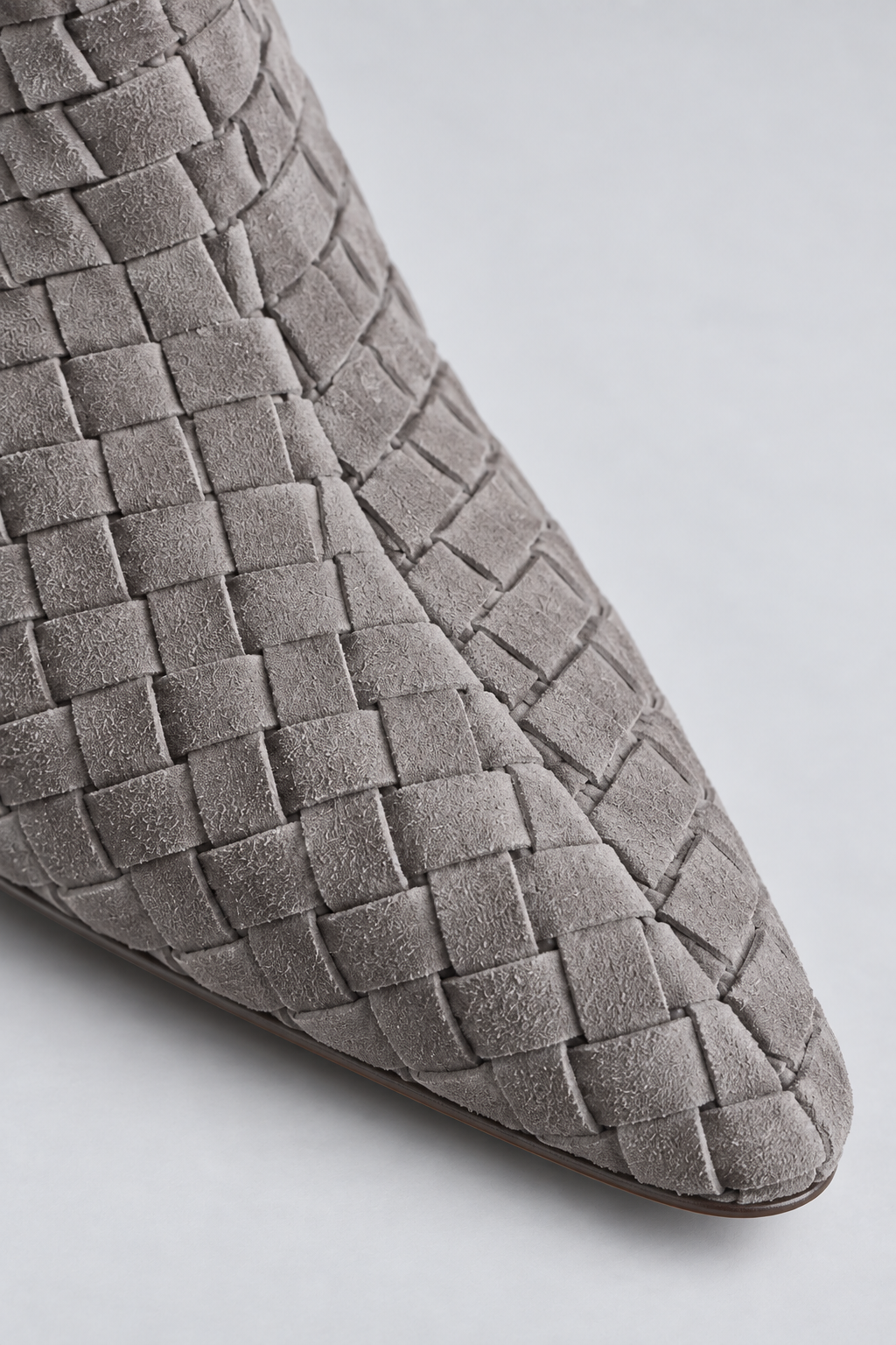 BOTKI SUEDE INTRECCIO