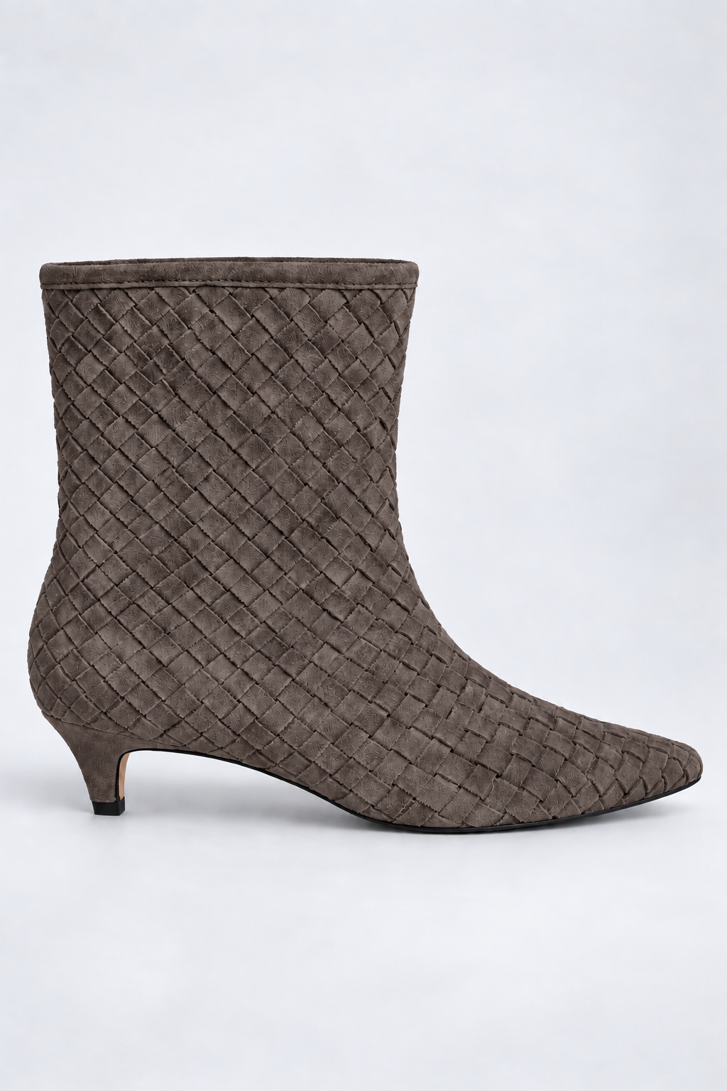 BOTKI SUEDE INTRECCIO