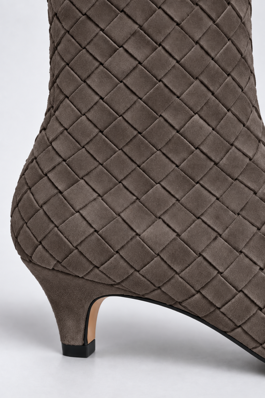 BOTKI SUEDE INTRECCIO