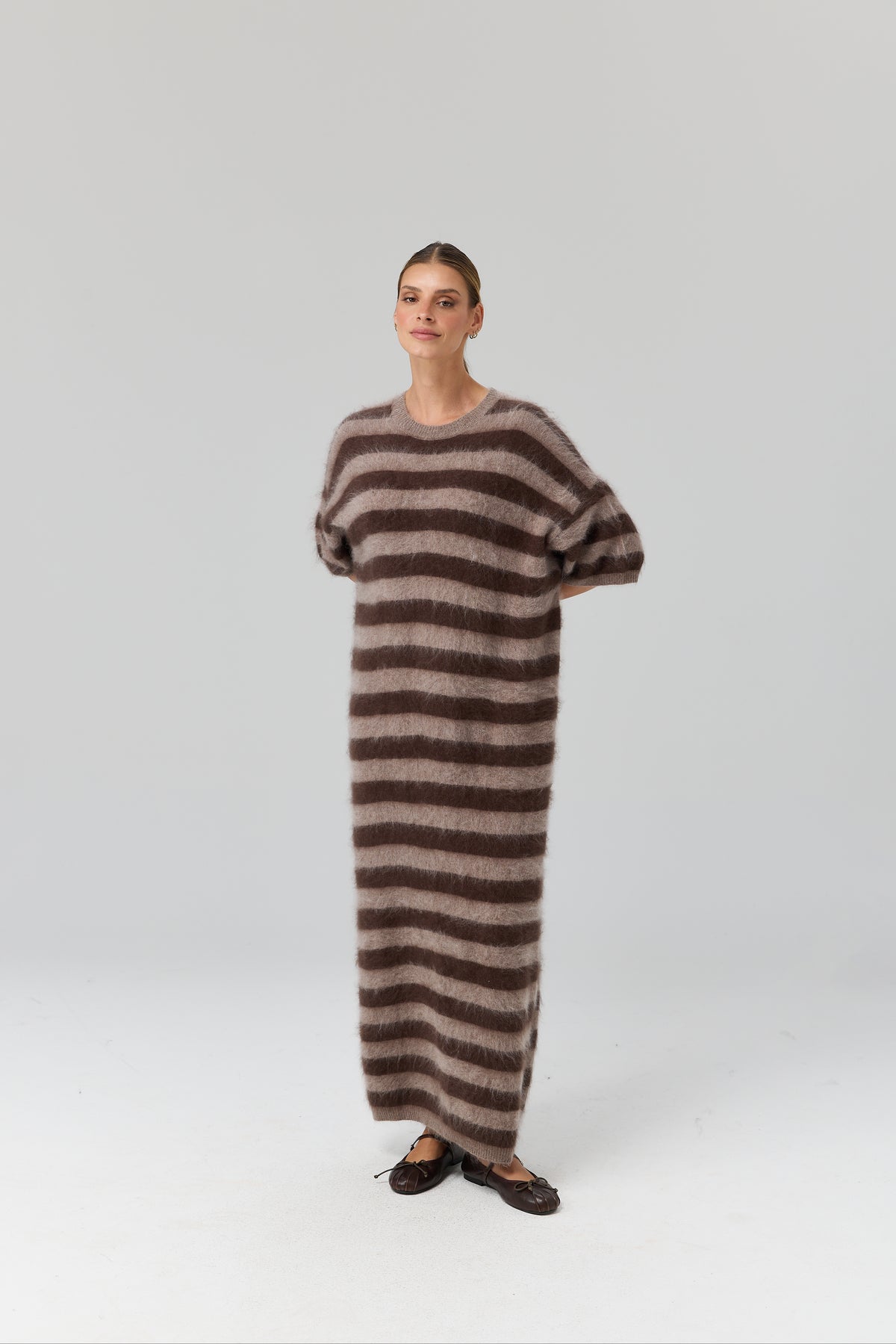SUKIENKA MAXI CASHMERE LINE