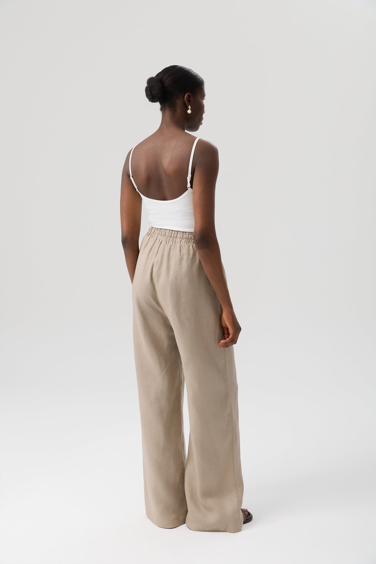 SPODNIE LINEN FLOW