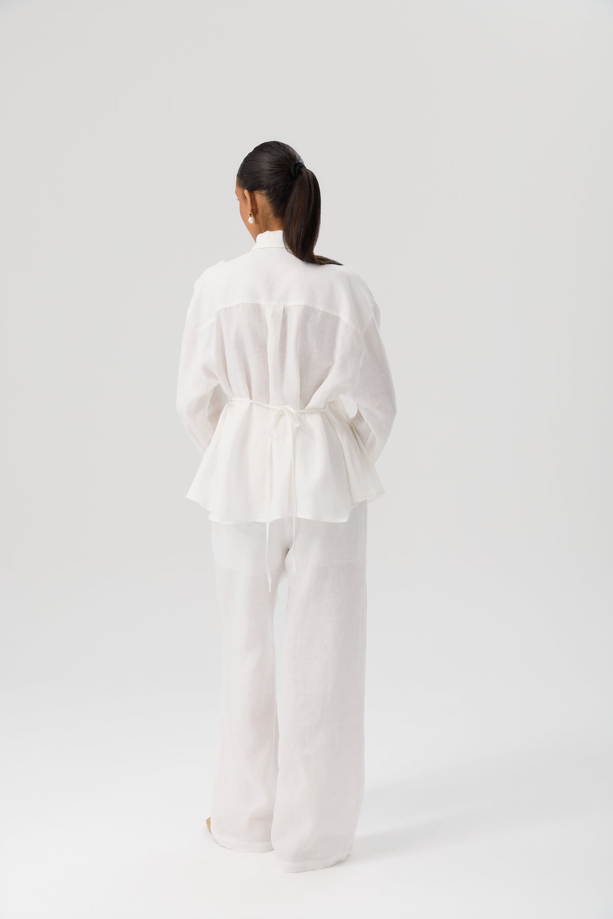SPODNIE LINEN FLOW