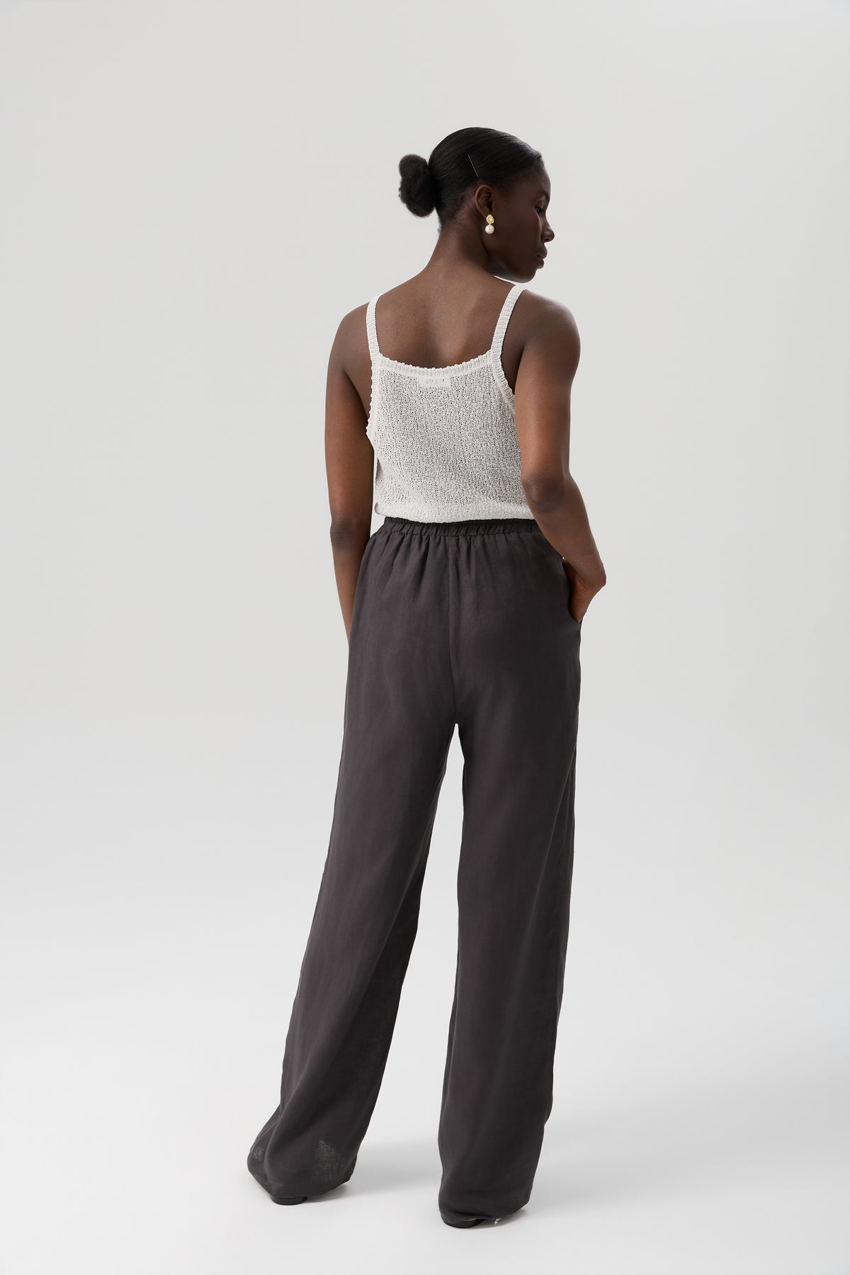 SPODNIE LINEN FLOW