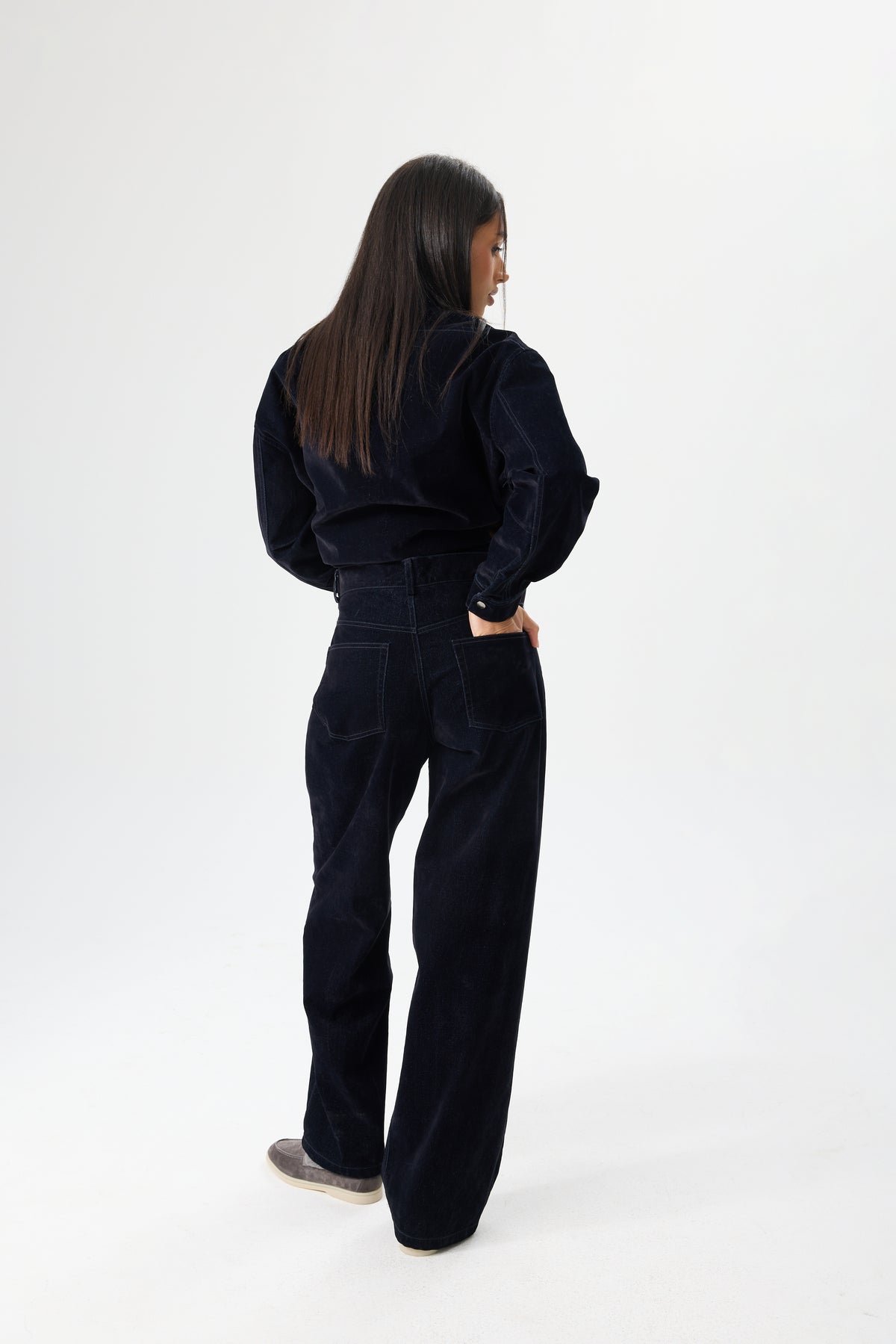 SPODNIE VELLUTO DENIM