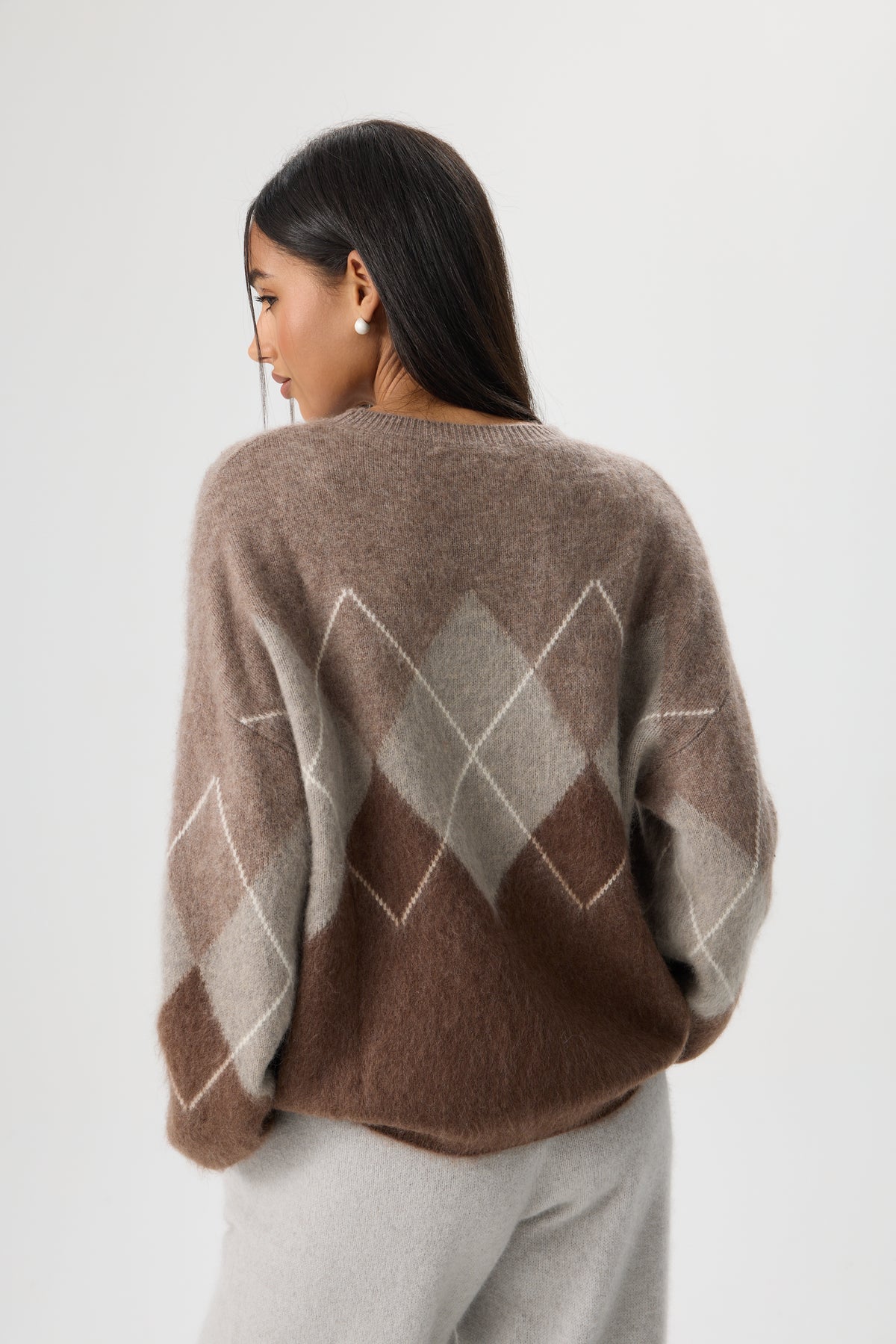 SWETER MOCHA ARYGLE