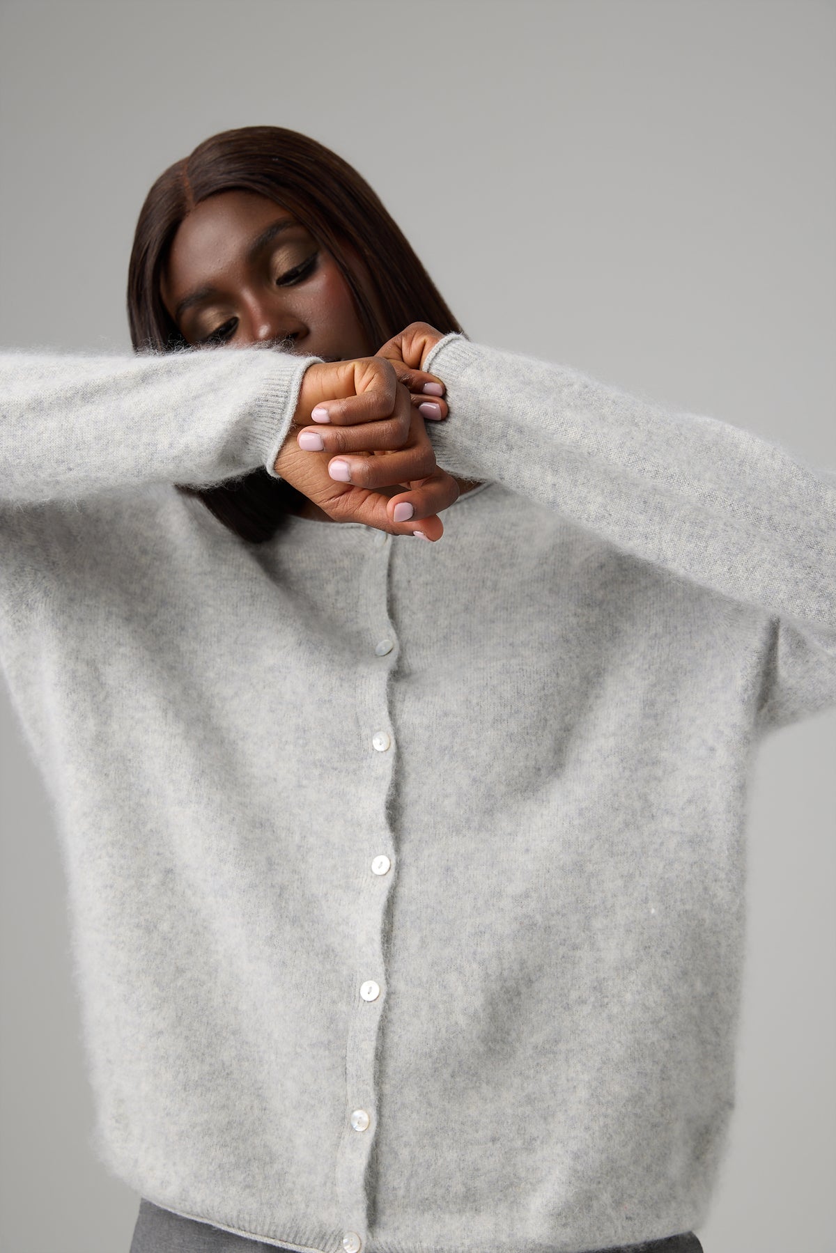 SWETER ESSENTIEL BUTTON