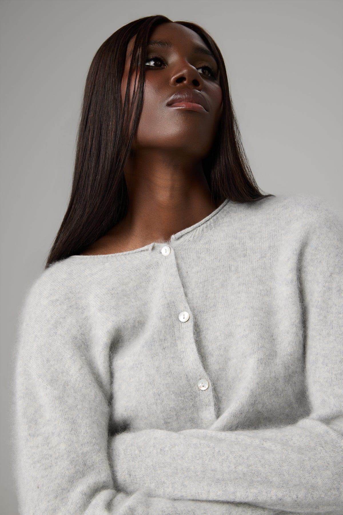SWETER ESSENTIEL BUTTON