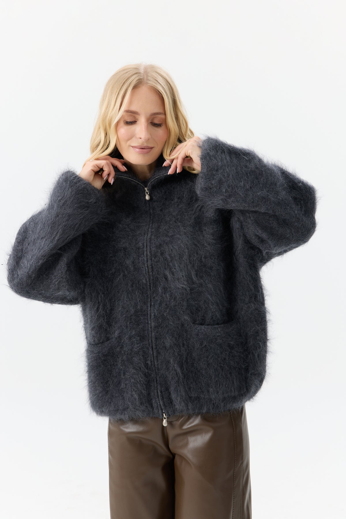 SWETER ZIP MORBIDO