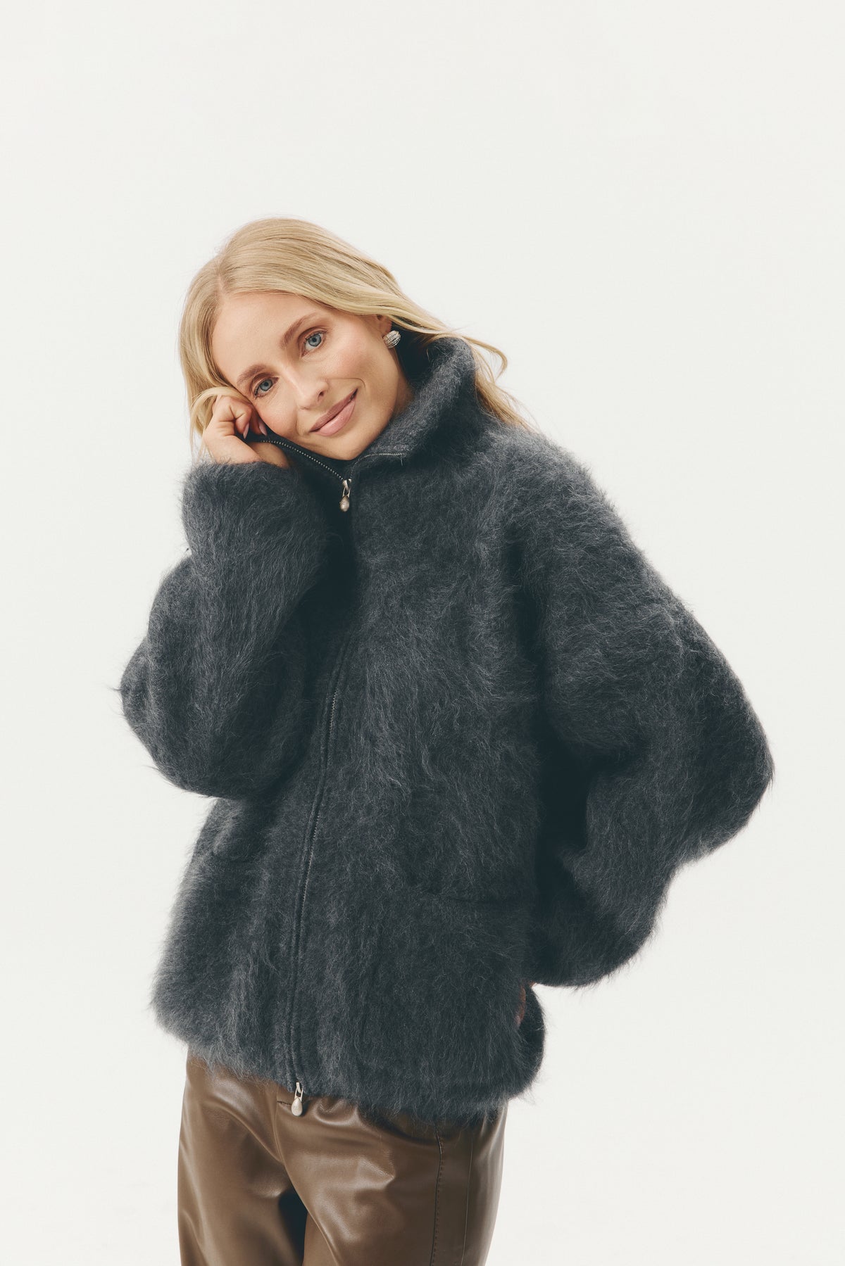 SWETER ZIP MORBIDO