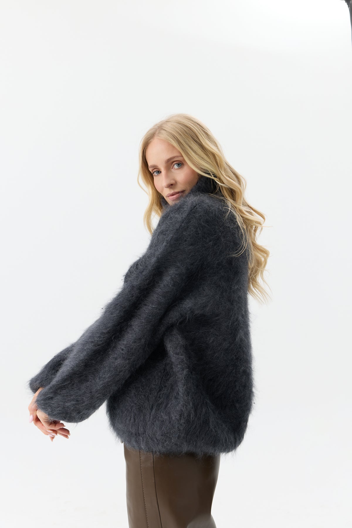 SWETER ZIP MORBIDO