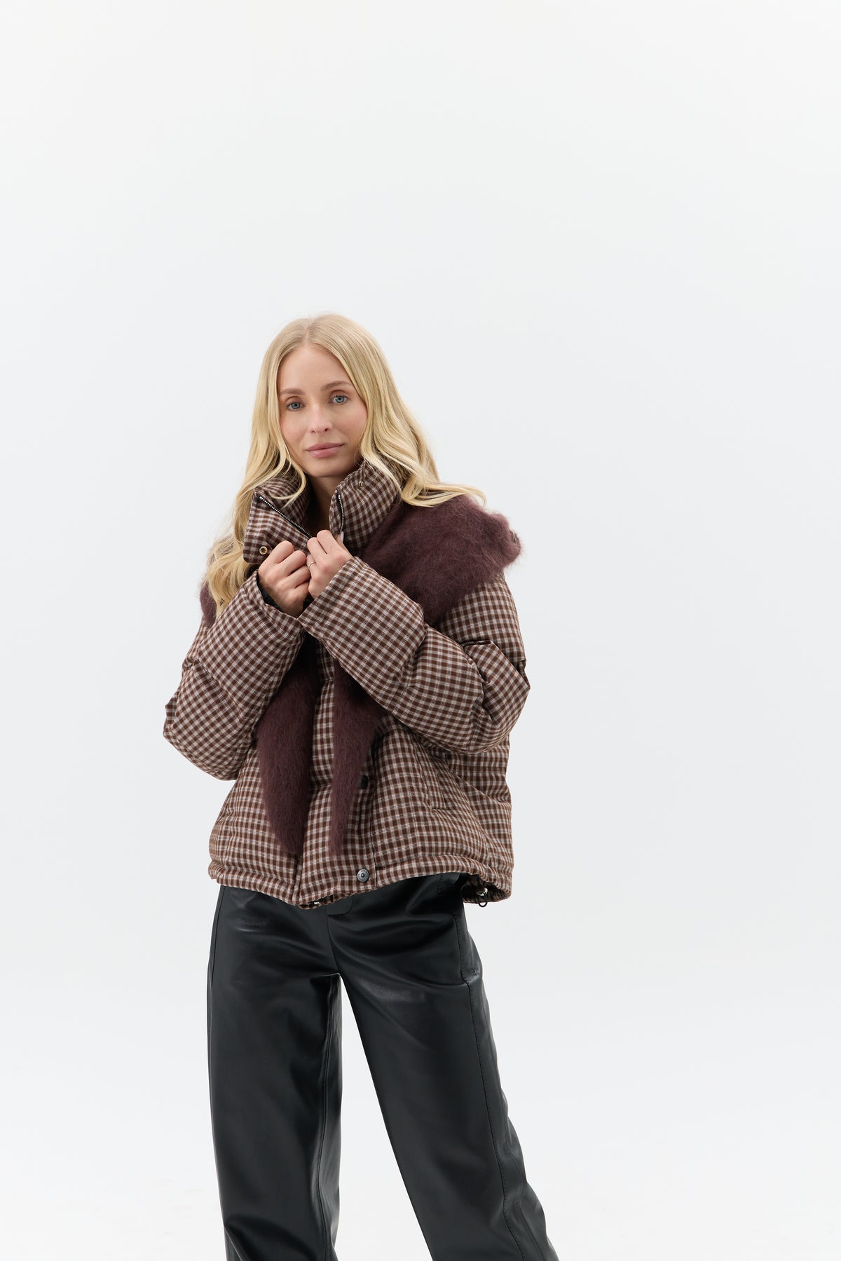 KURTKA ASCOT CHECK