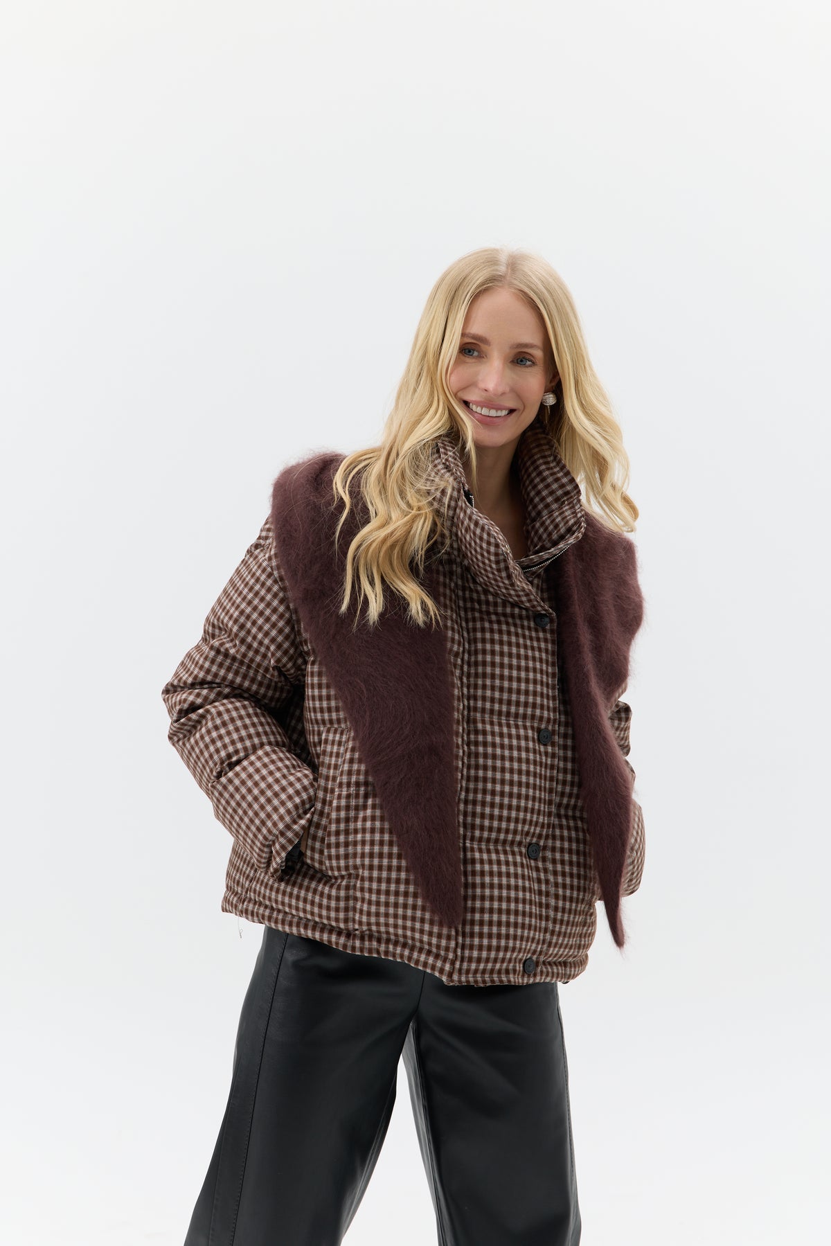 KURTKA ASCOT CHECK