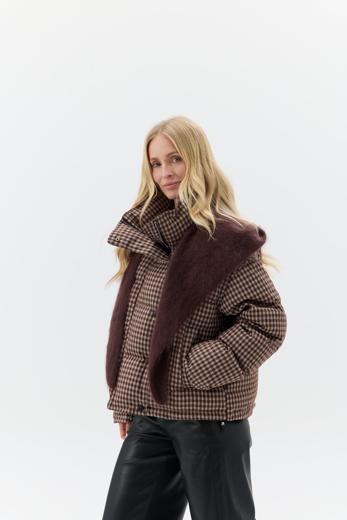 KURTKA ASCOT CHECK