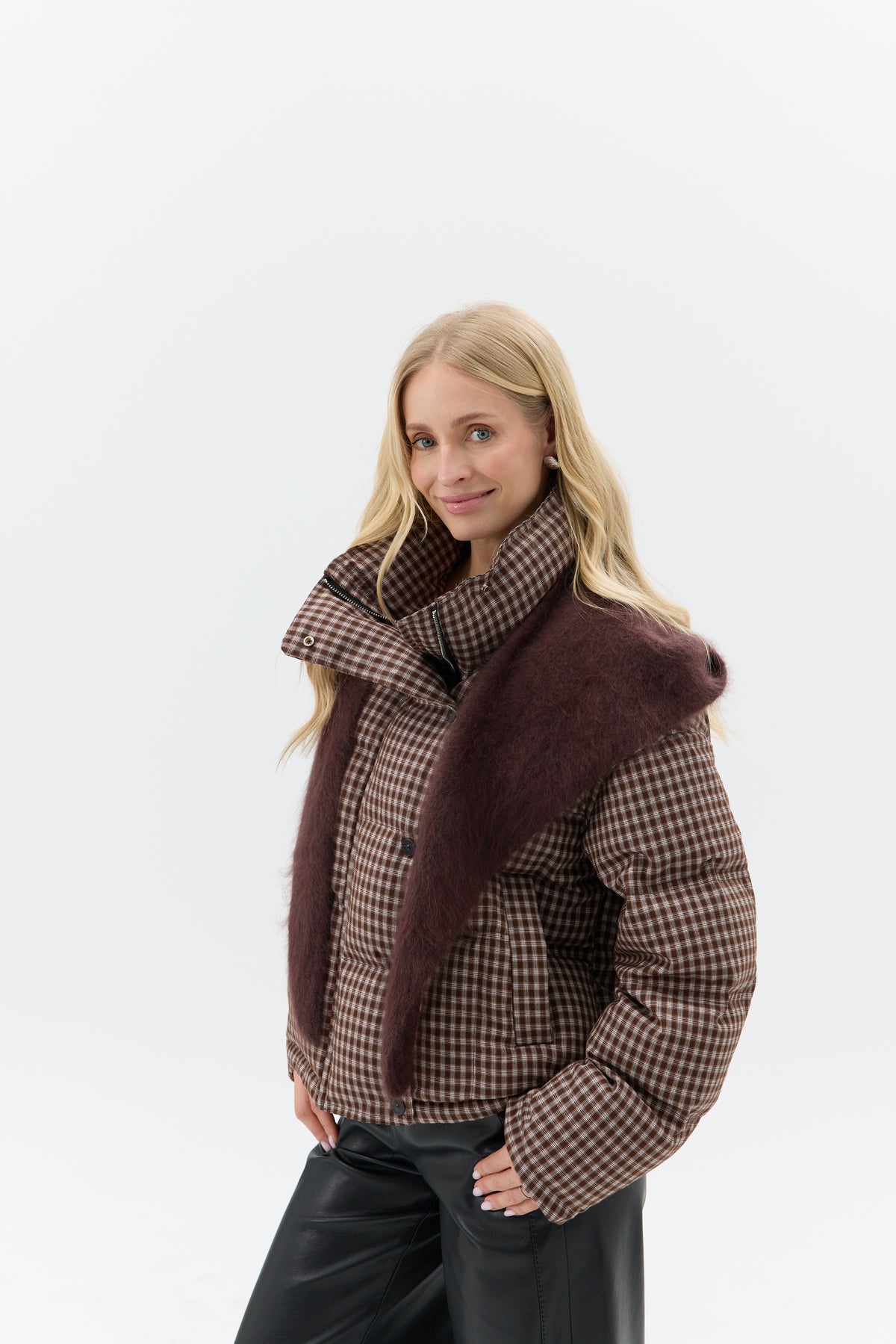 KURTKA ASCOT CHECK