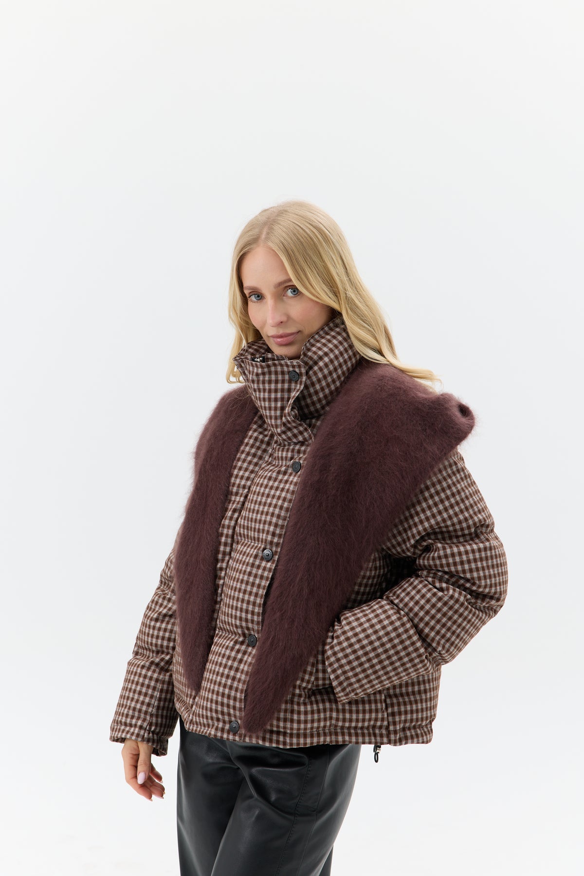 KURTKA ASCOT CHECK