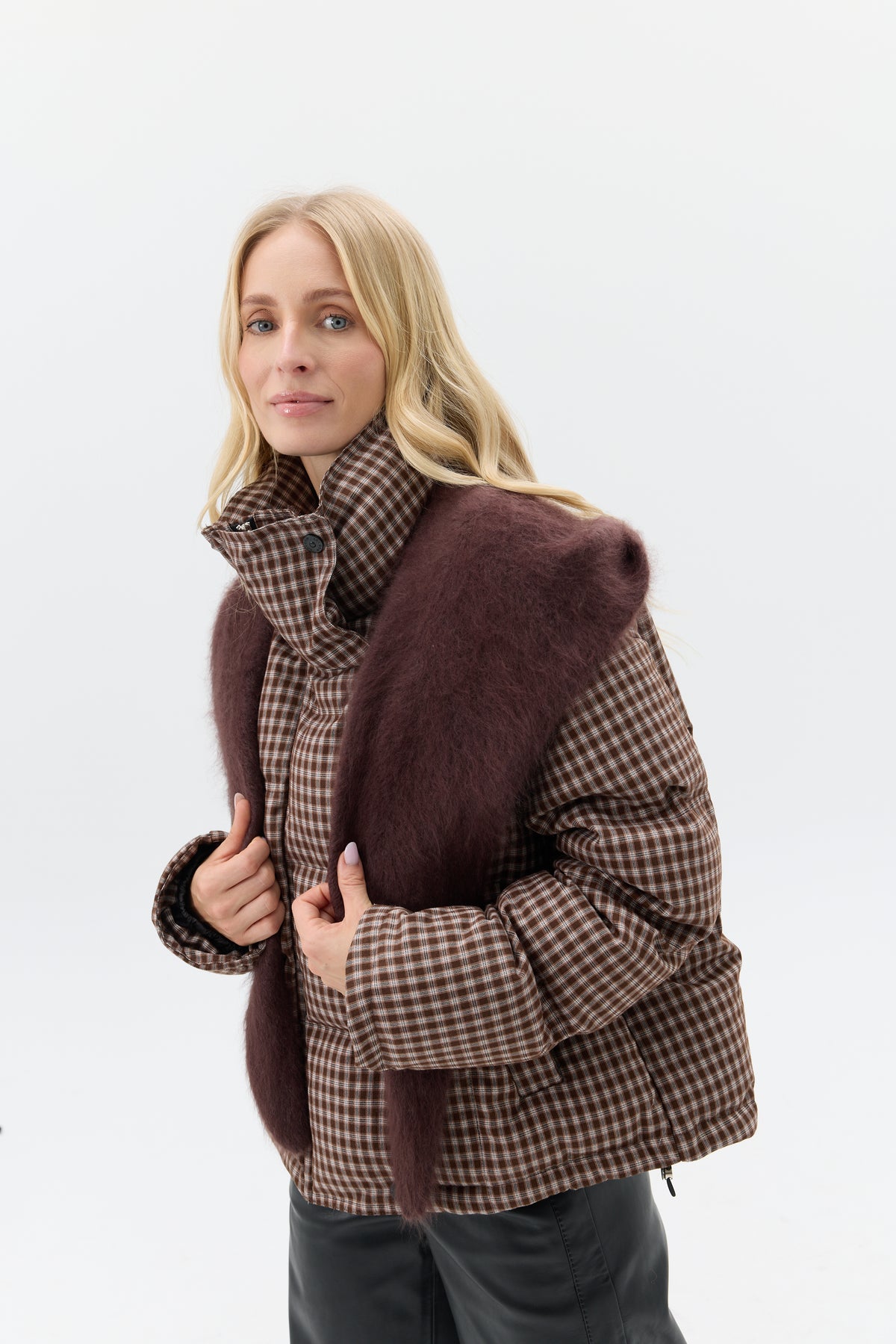 KURTKA ASCOT CHECK