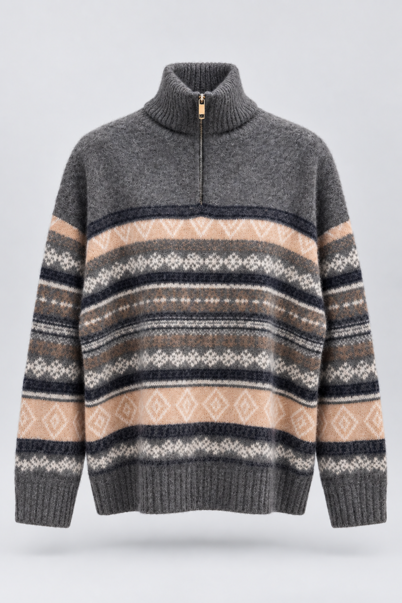 SWETER NORDIC GREY