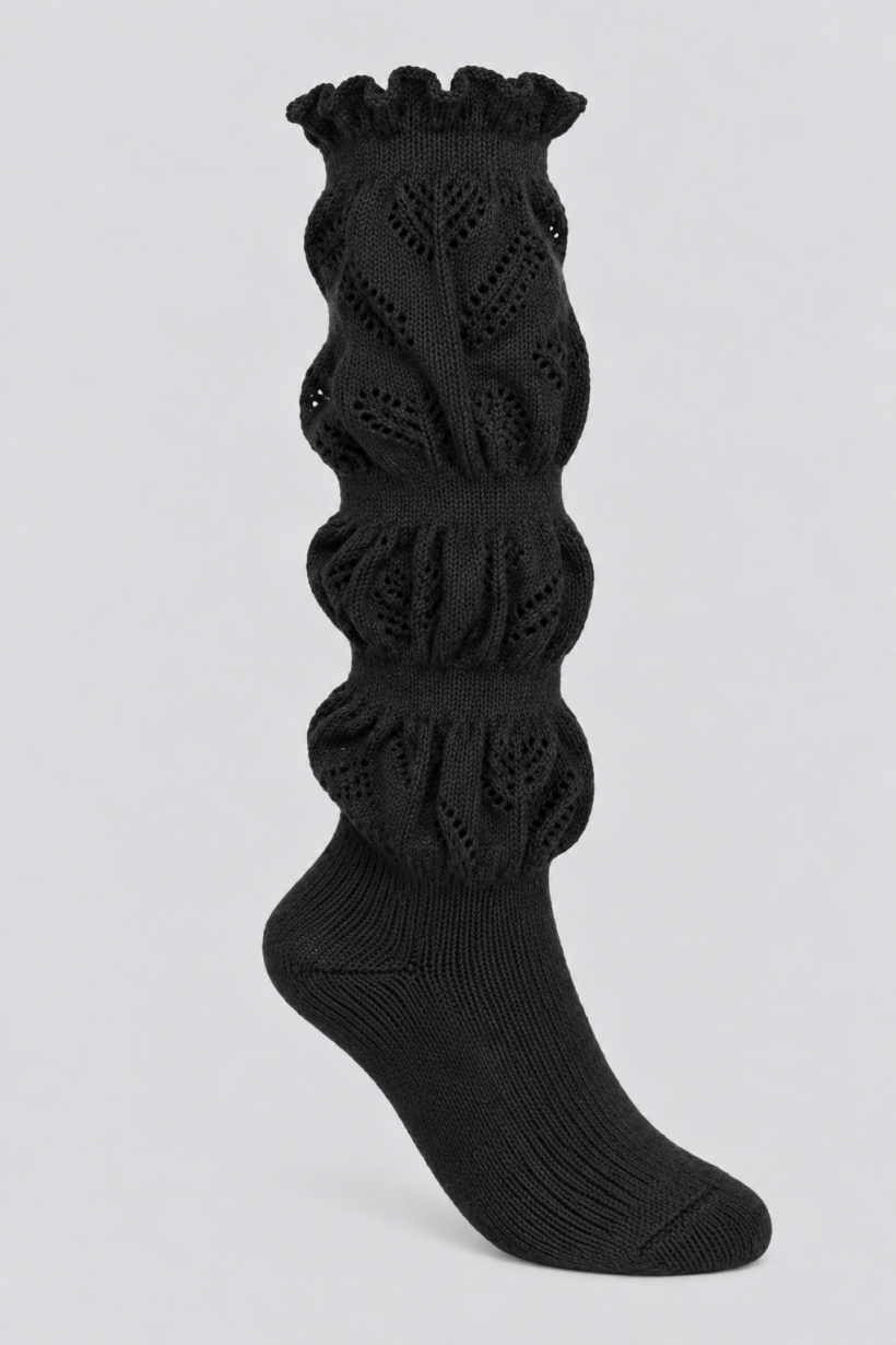 SKARPETKI LACE KNIT