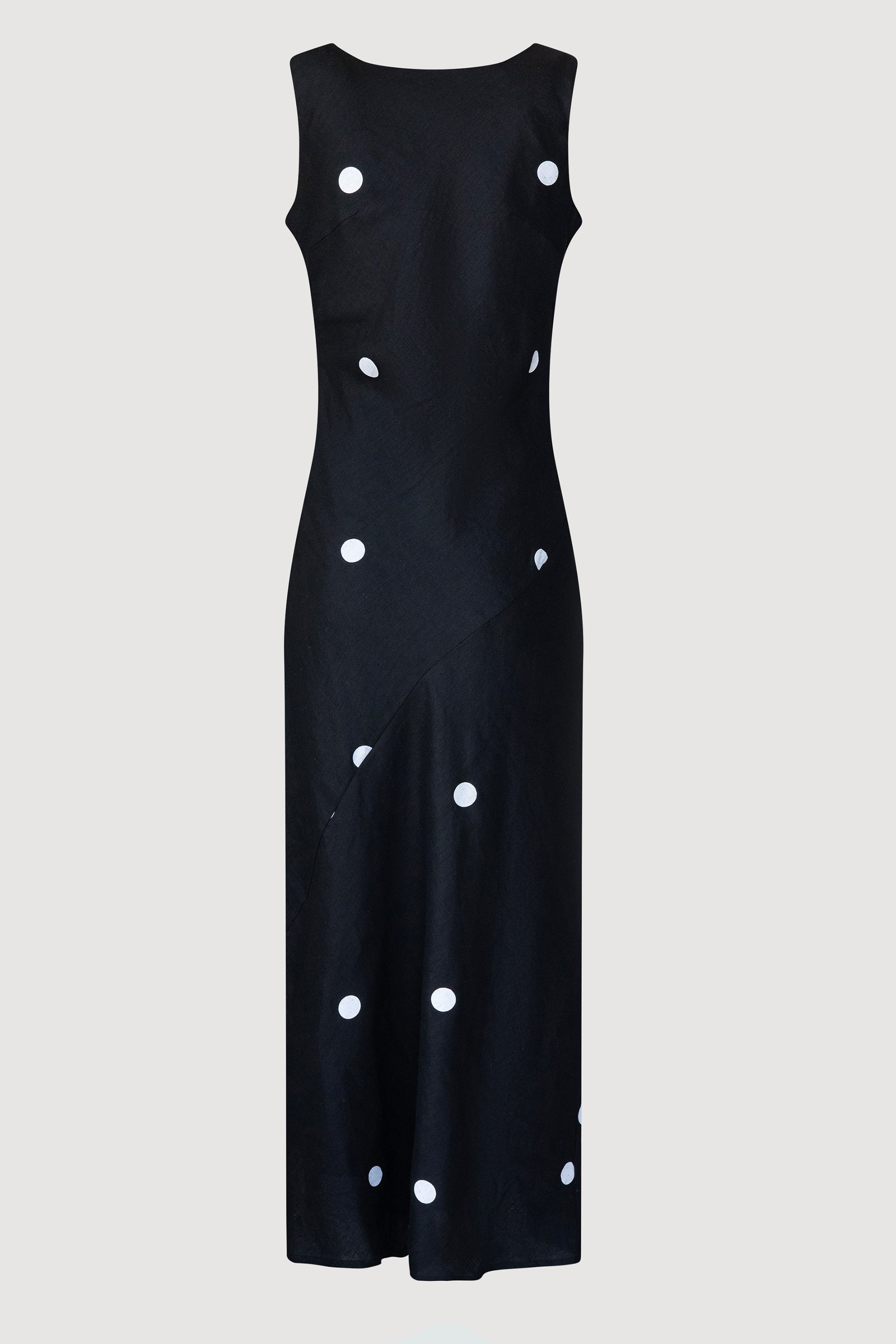 SUKIENKA DOTTED LINEN