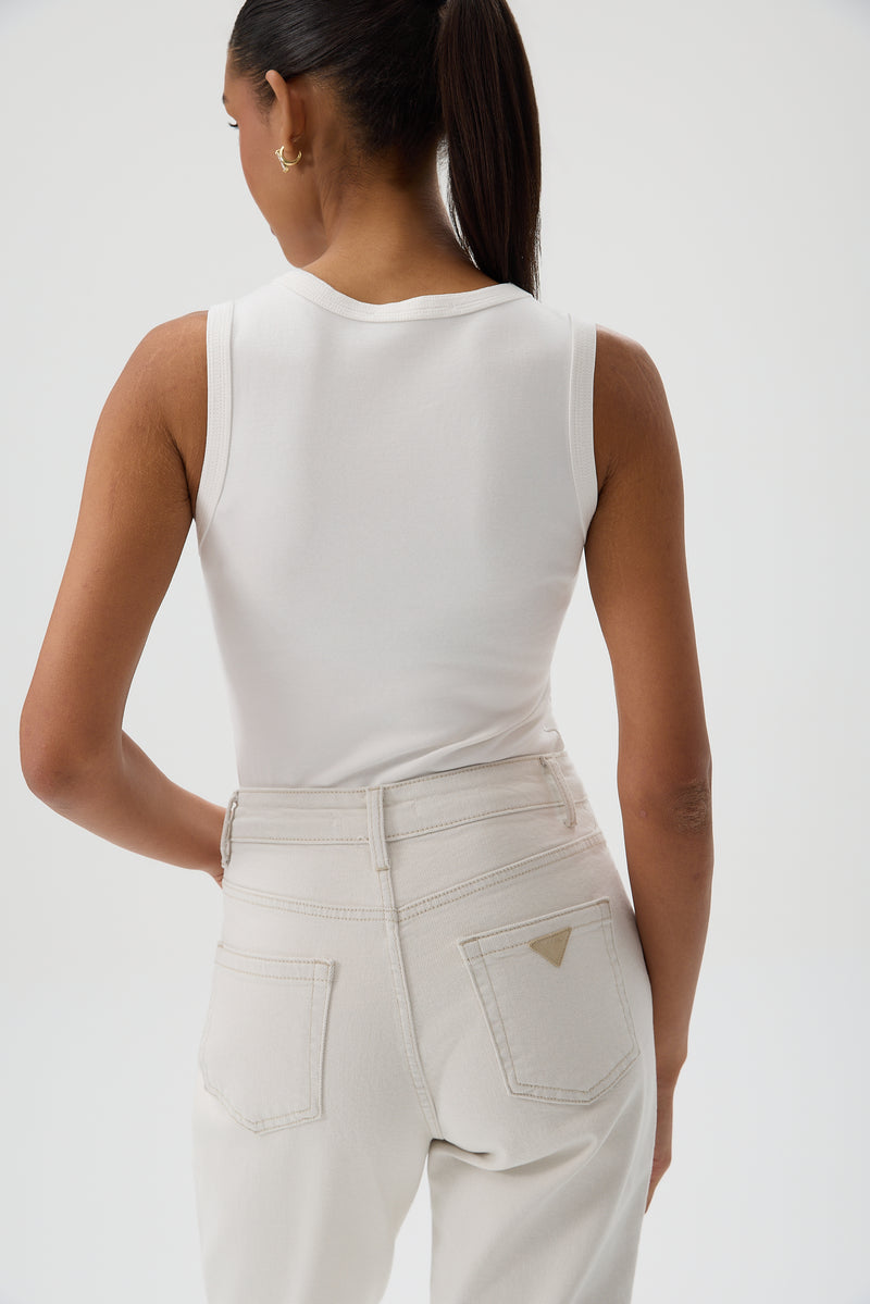 SPODNIE OFF WHITE CLASSIC STRAIGHT
