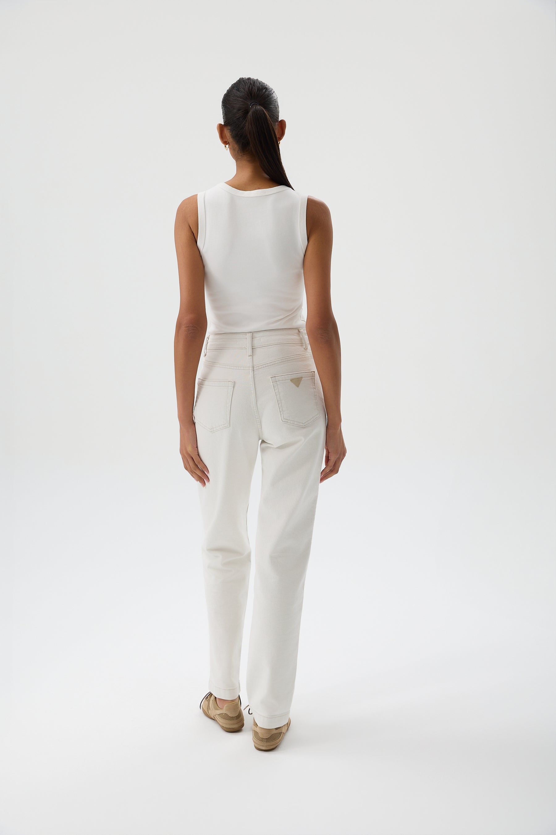 SPODNIE OFF WHITE CLASSIC STRAIGHT
