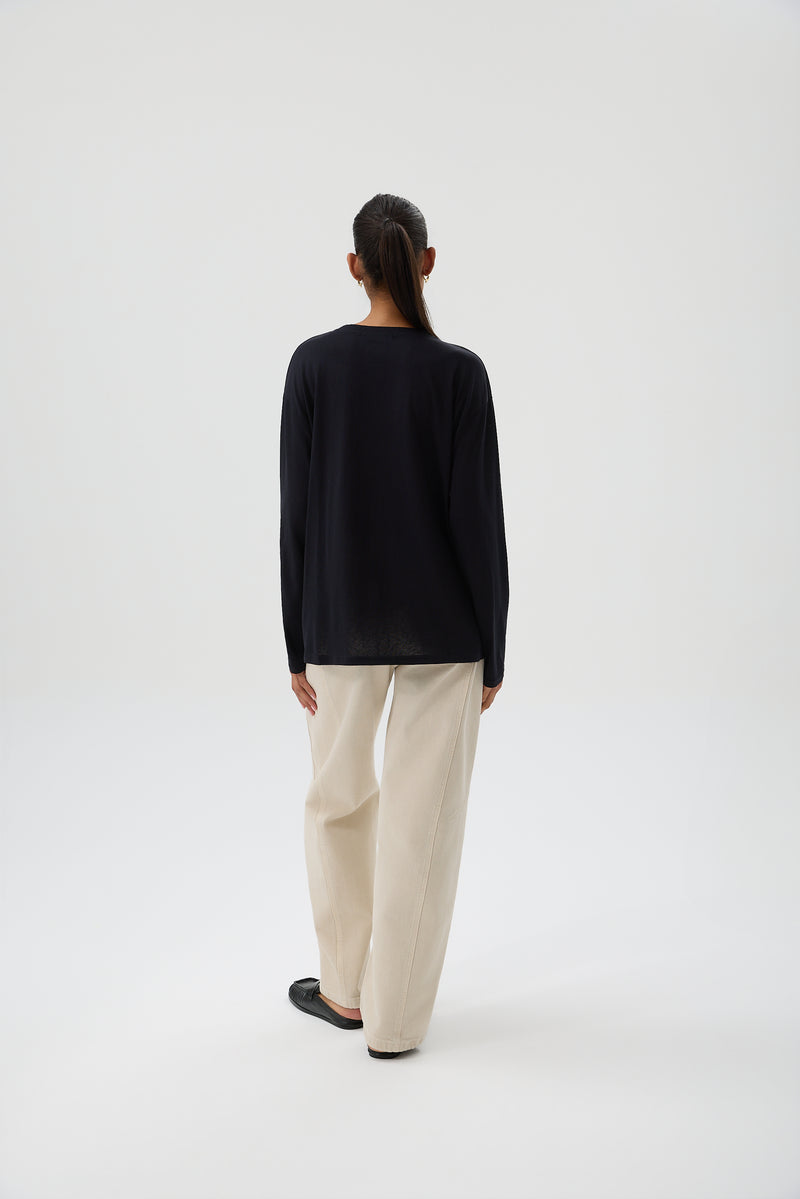 BLUZKA SIDE DRAPE