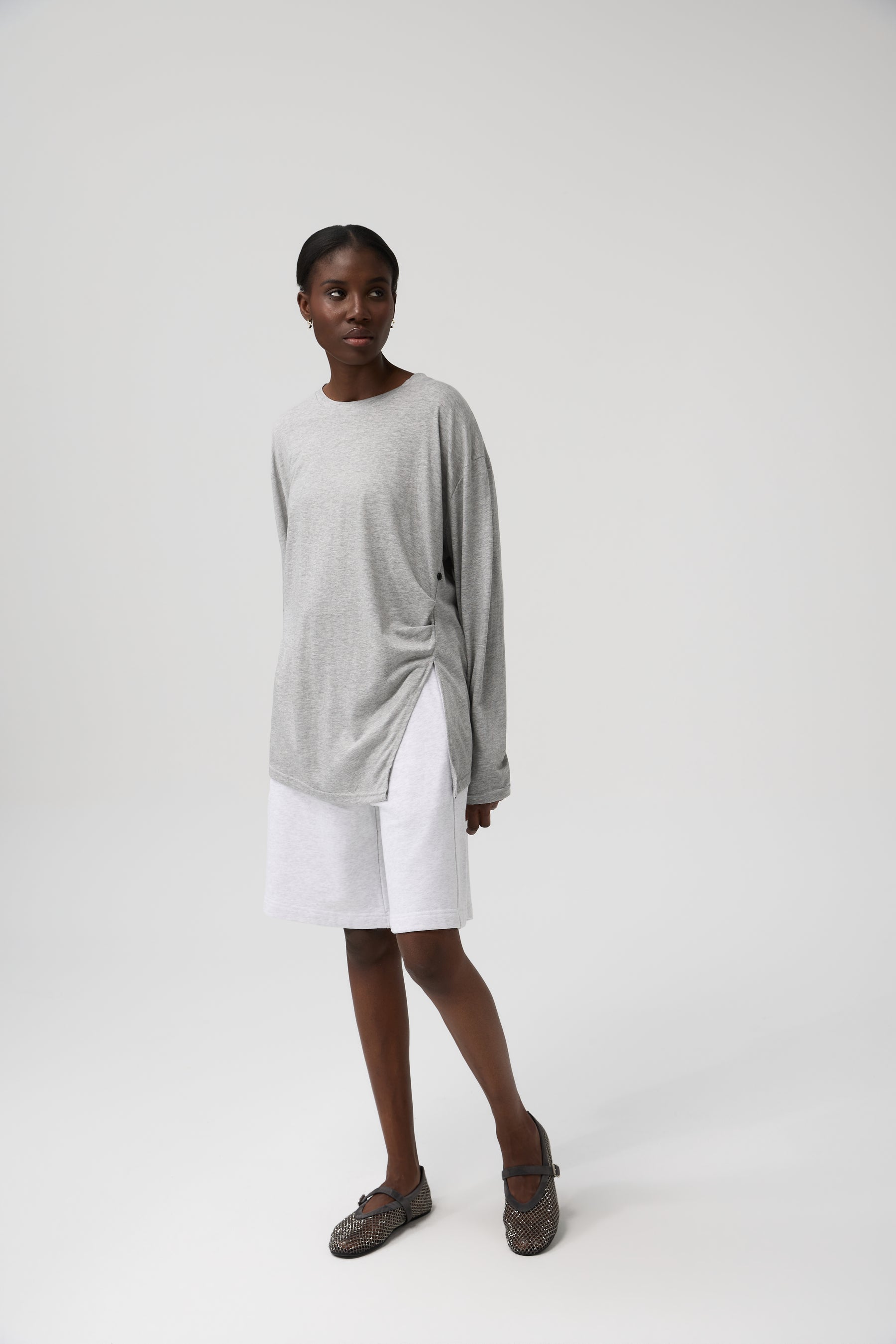 BLUZKA SIDE DRAPE