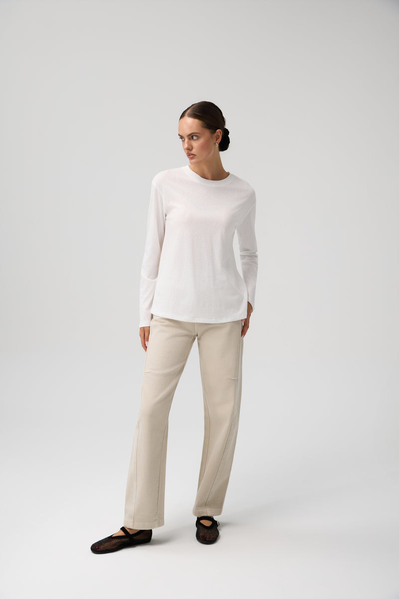 BLUZKA SOFT WHITE BASIC
