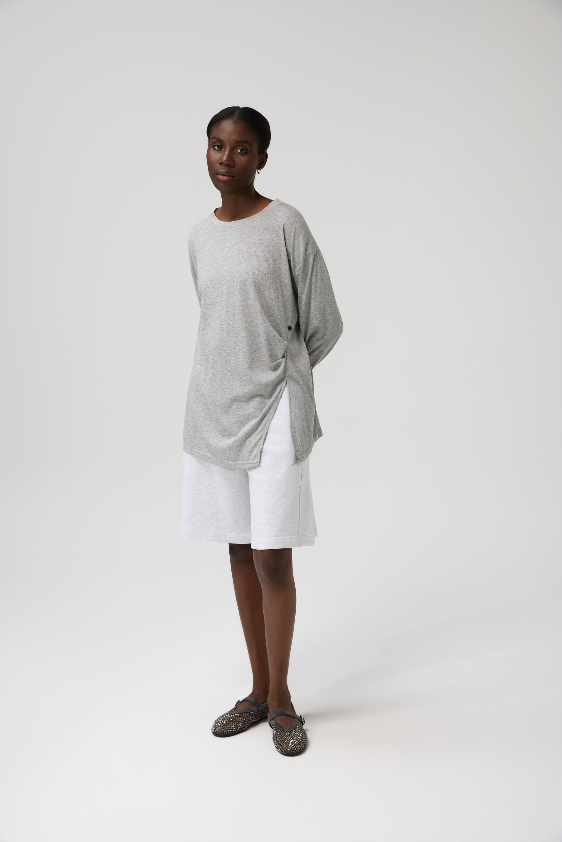 BLUZKA SIDE DRAPE