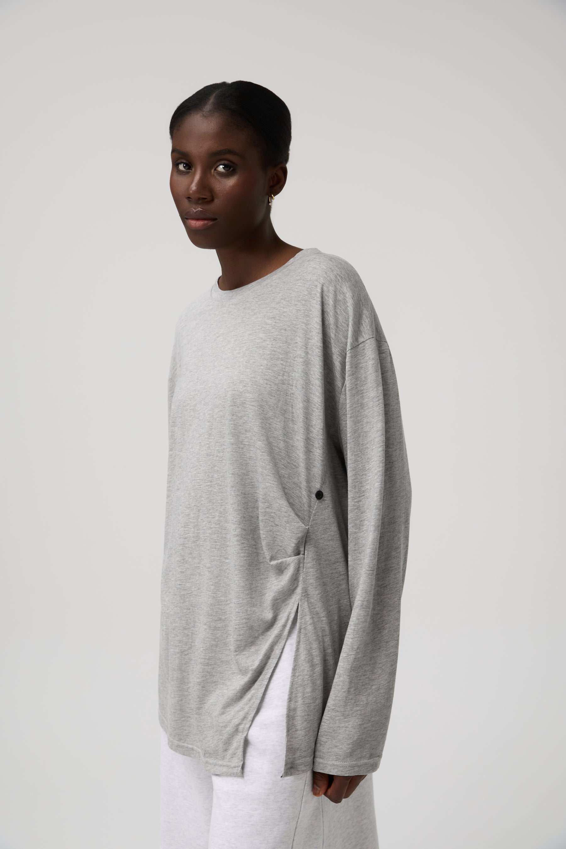 BLUZKA SIDE DRAPE
