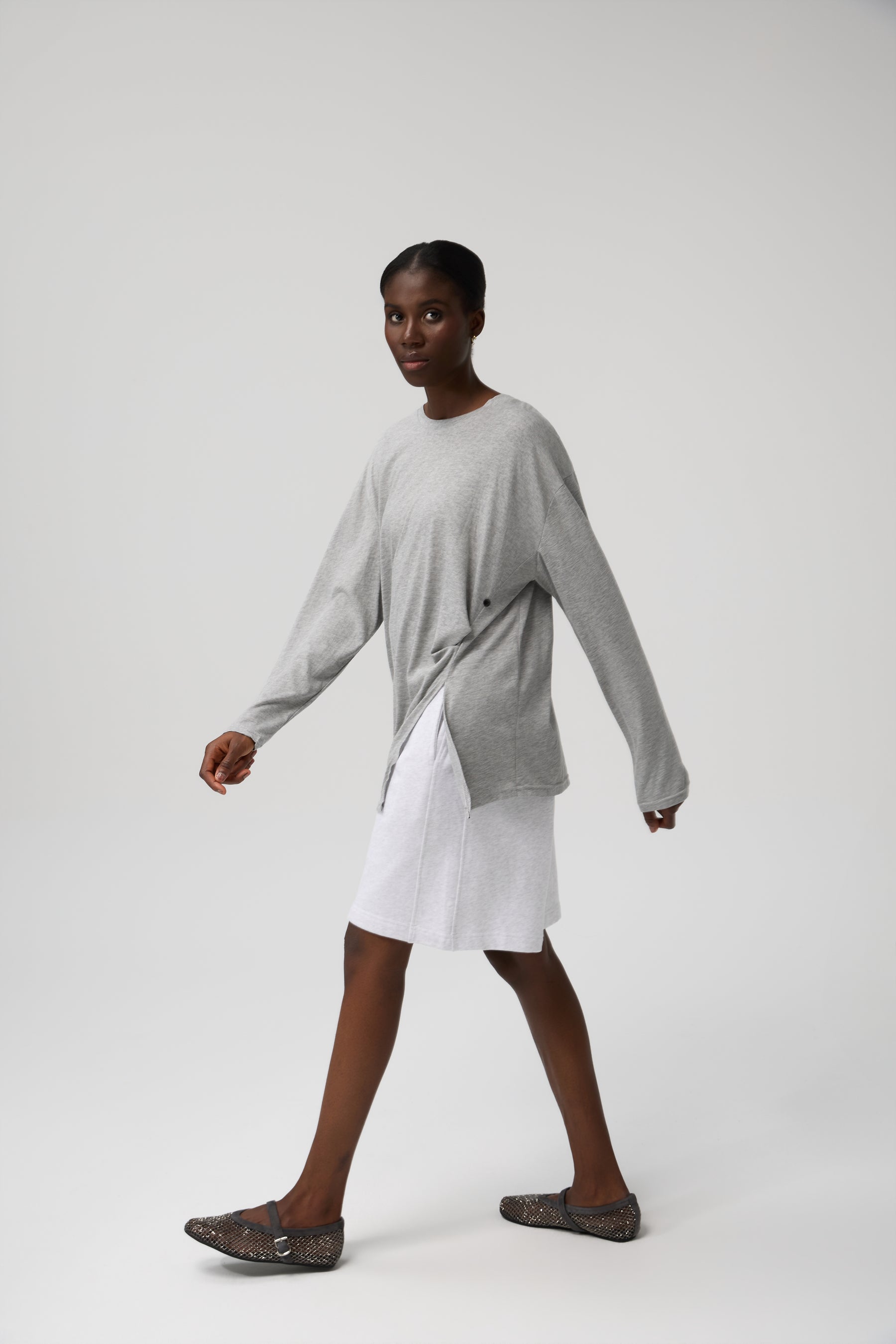 BLUZKA SIDE DRAPE