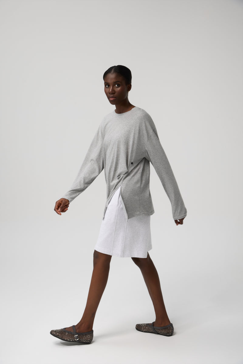 BLUZKA SIDE DRAPE
