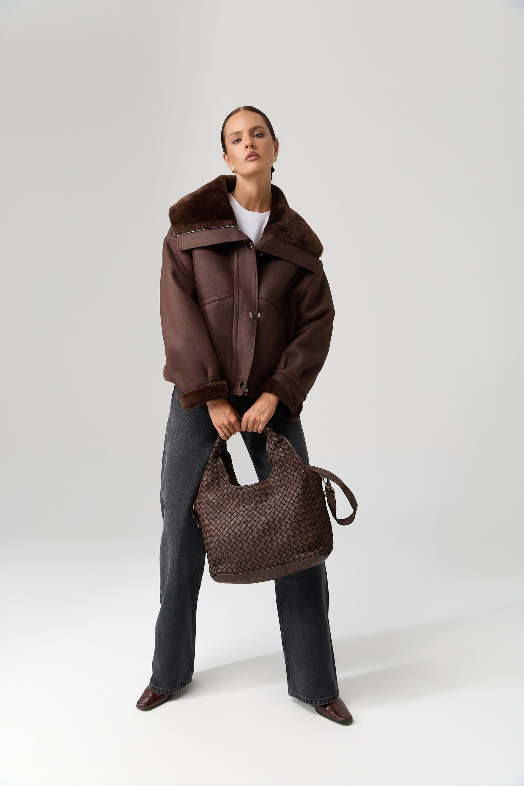 KURTKA AVIANA BROWN