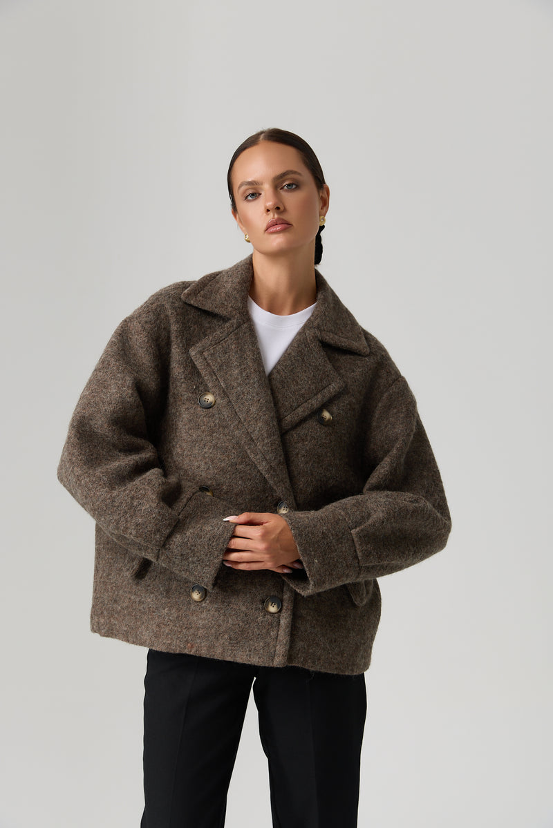 KURTKA TOSCANA WOOLBLEND