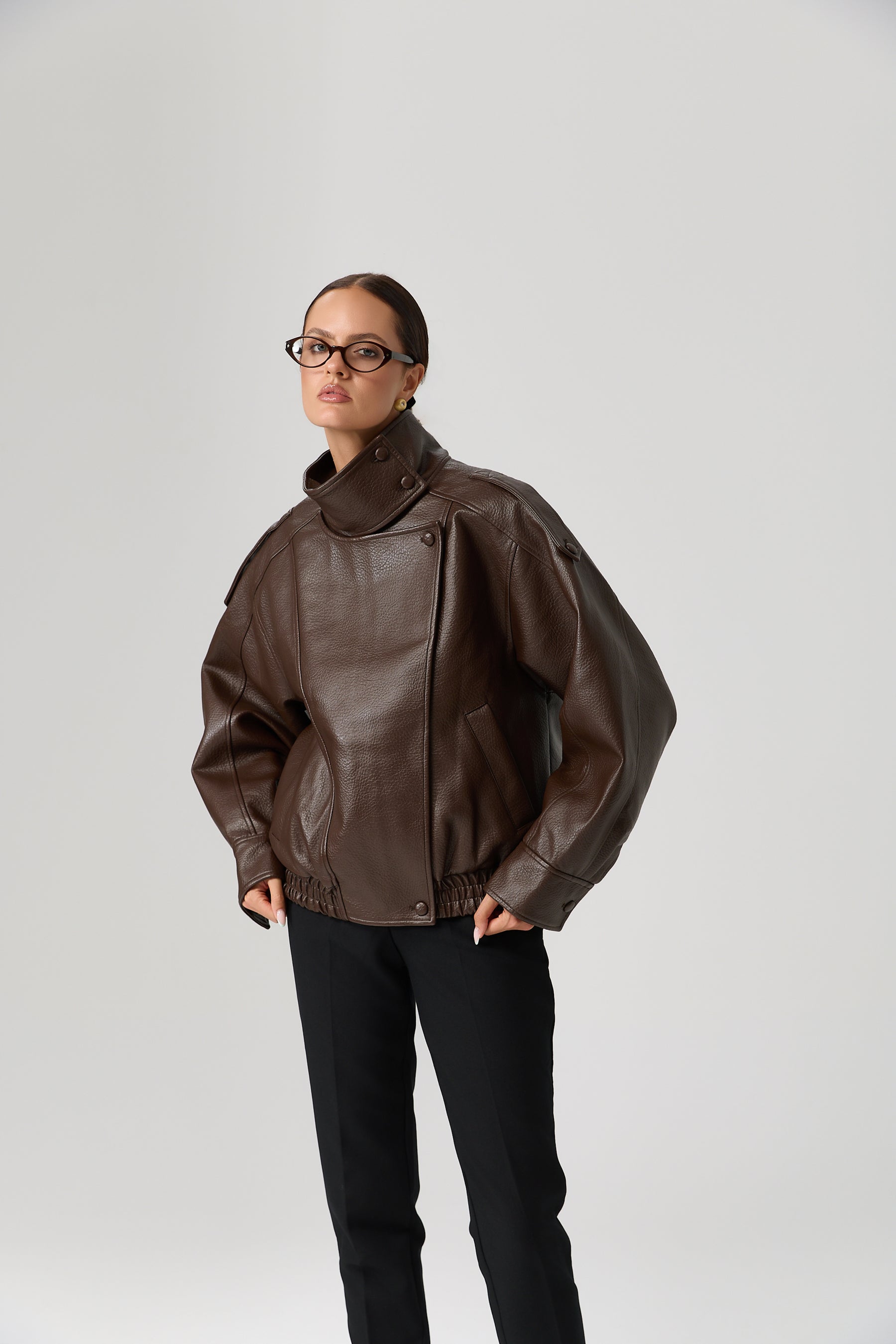 KURTKA VARENNA BROWN