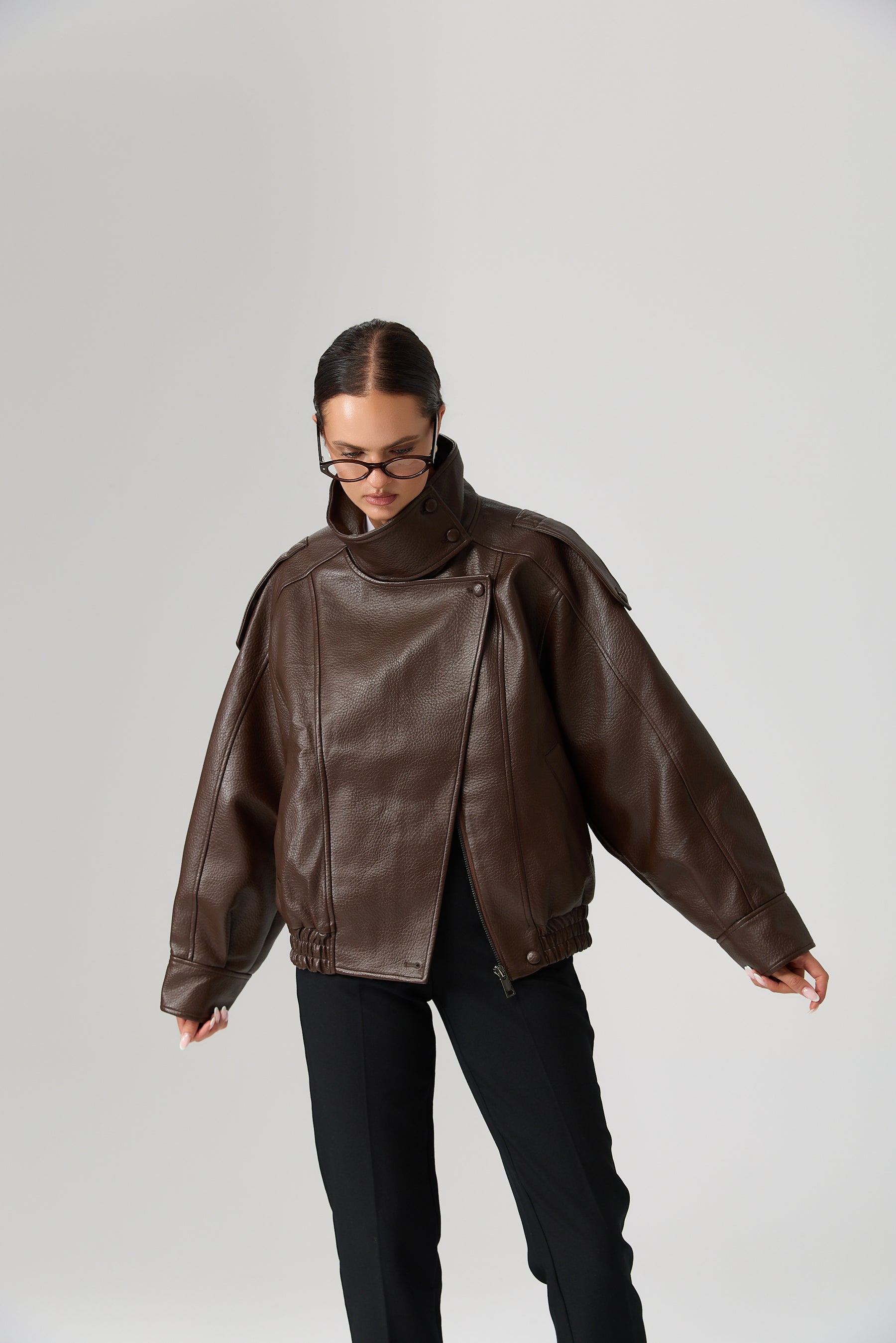 KURTKA VARENNA BROWN