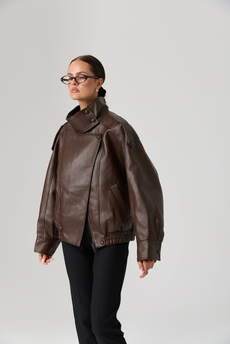 KURTKA VARENNA BROWN