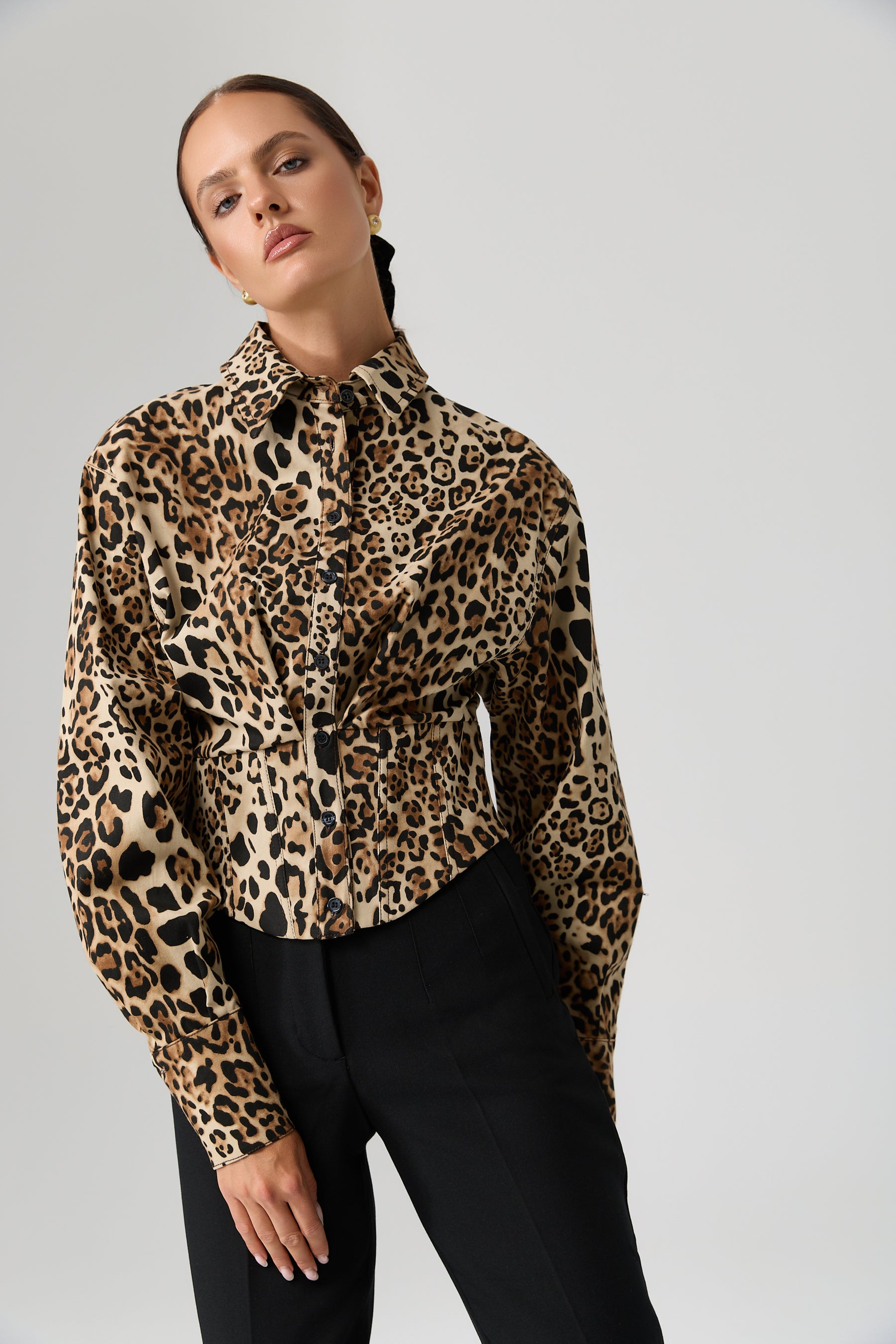 KOSZULA LÉONIE LEOPARD