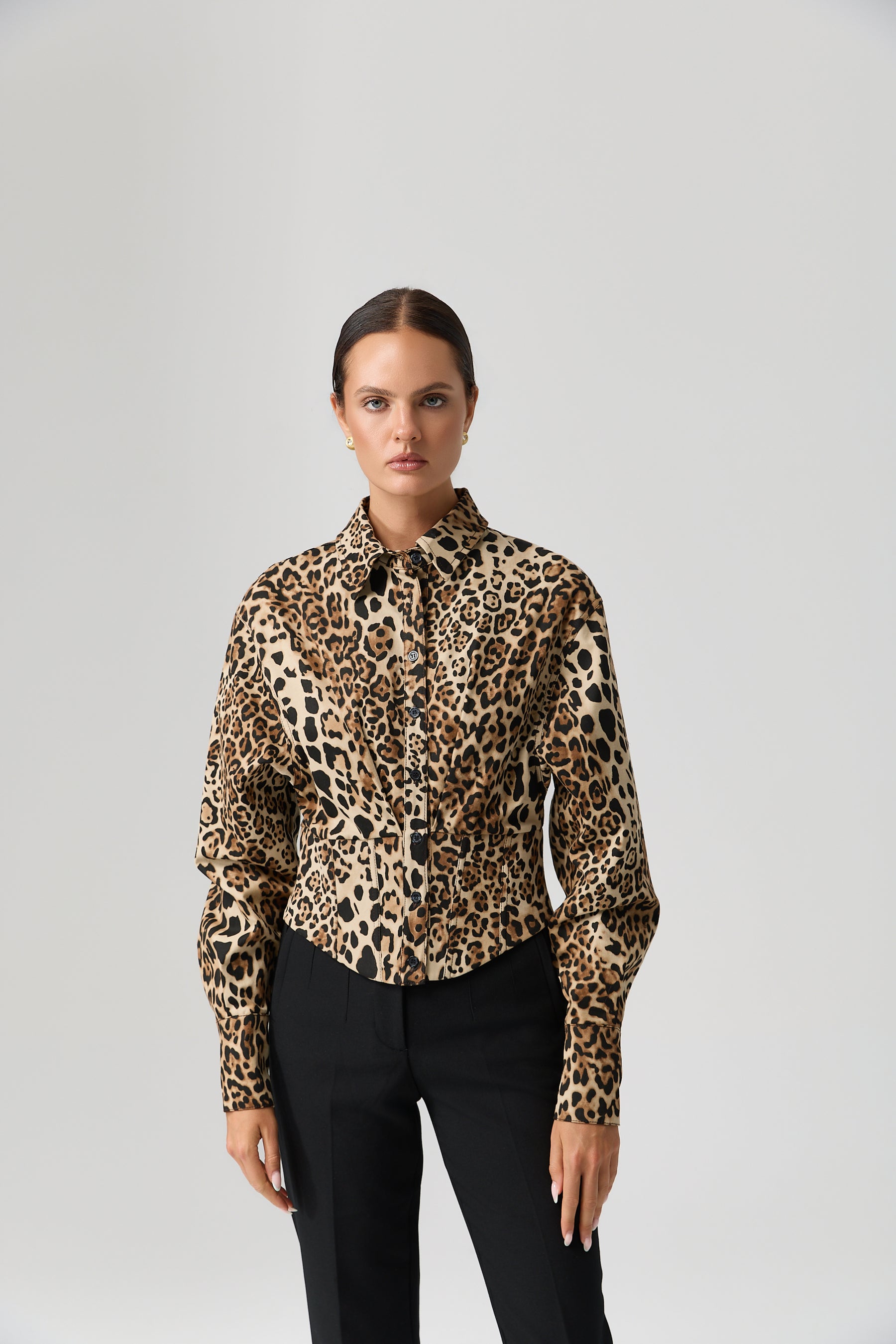 KOSZULA LÉONIE LEOPARD