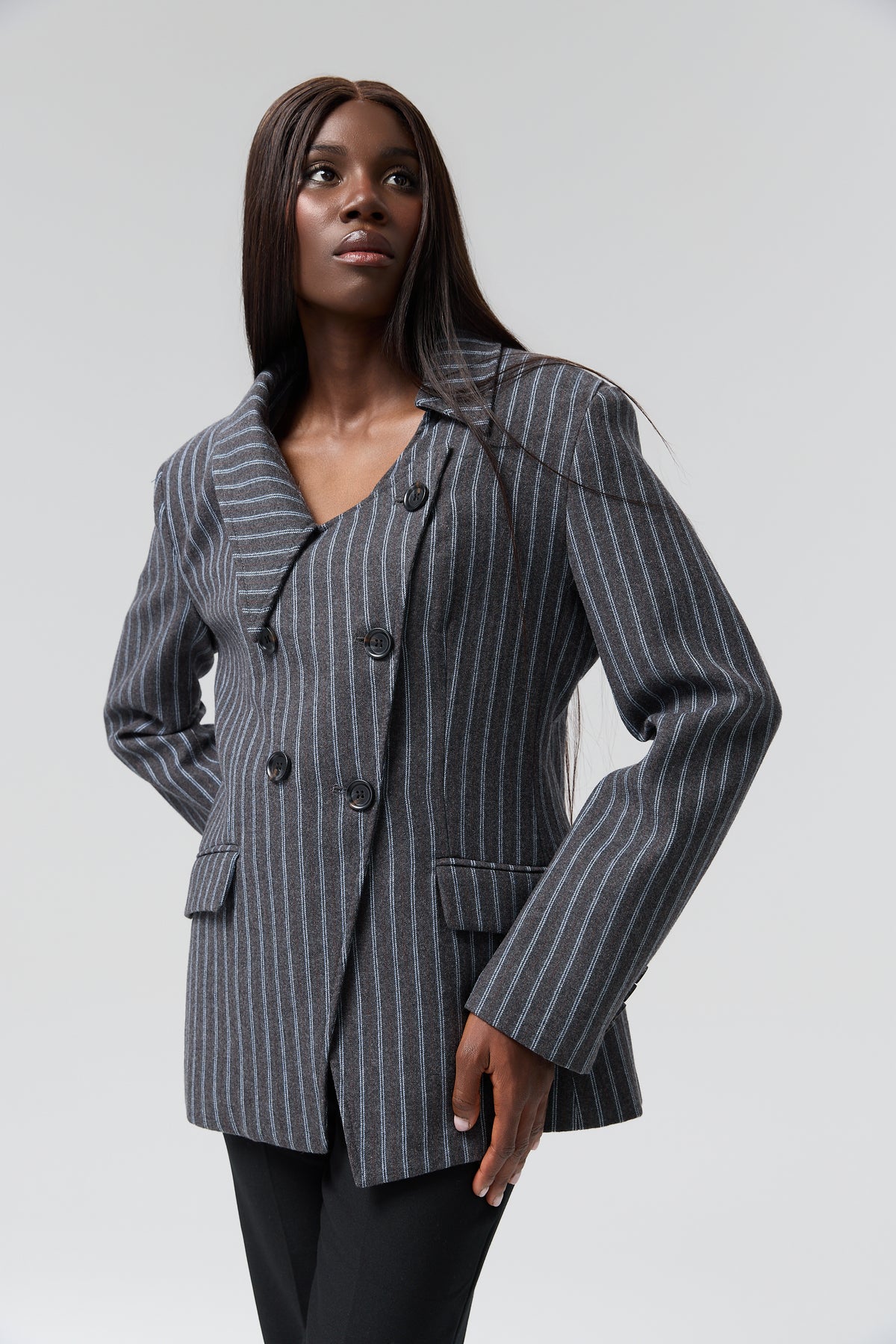 MARYNARKA SOHO PINSTRIPE