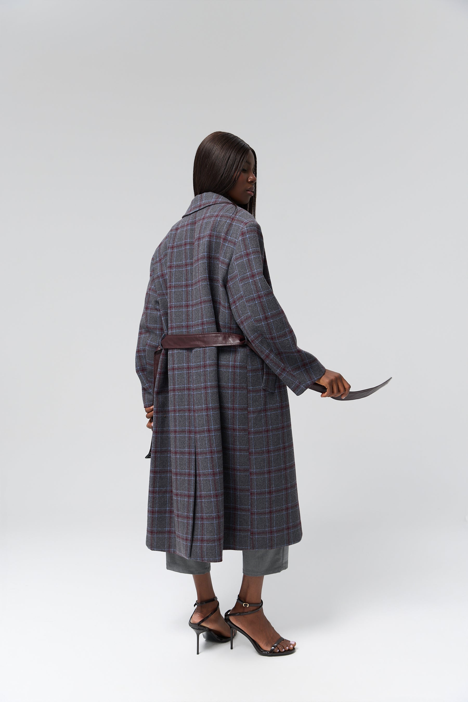 PŁASZCZ ASCOT BORDEAUX